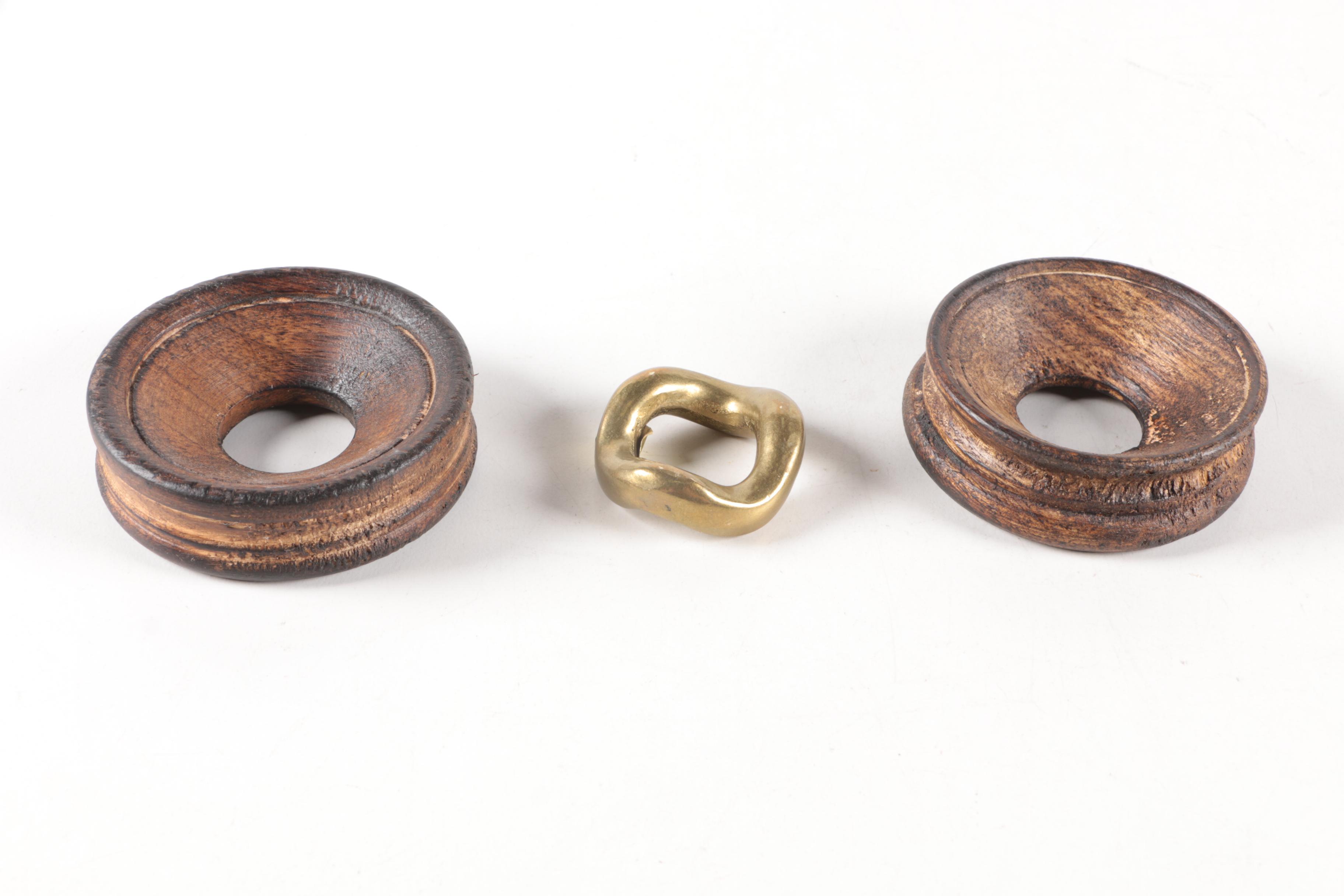 Decorative Hand-Painted Egg Figurines and Trinket Box including Kashmir