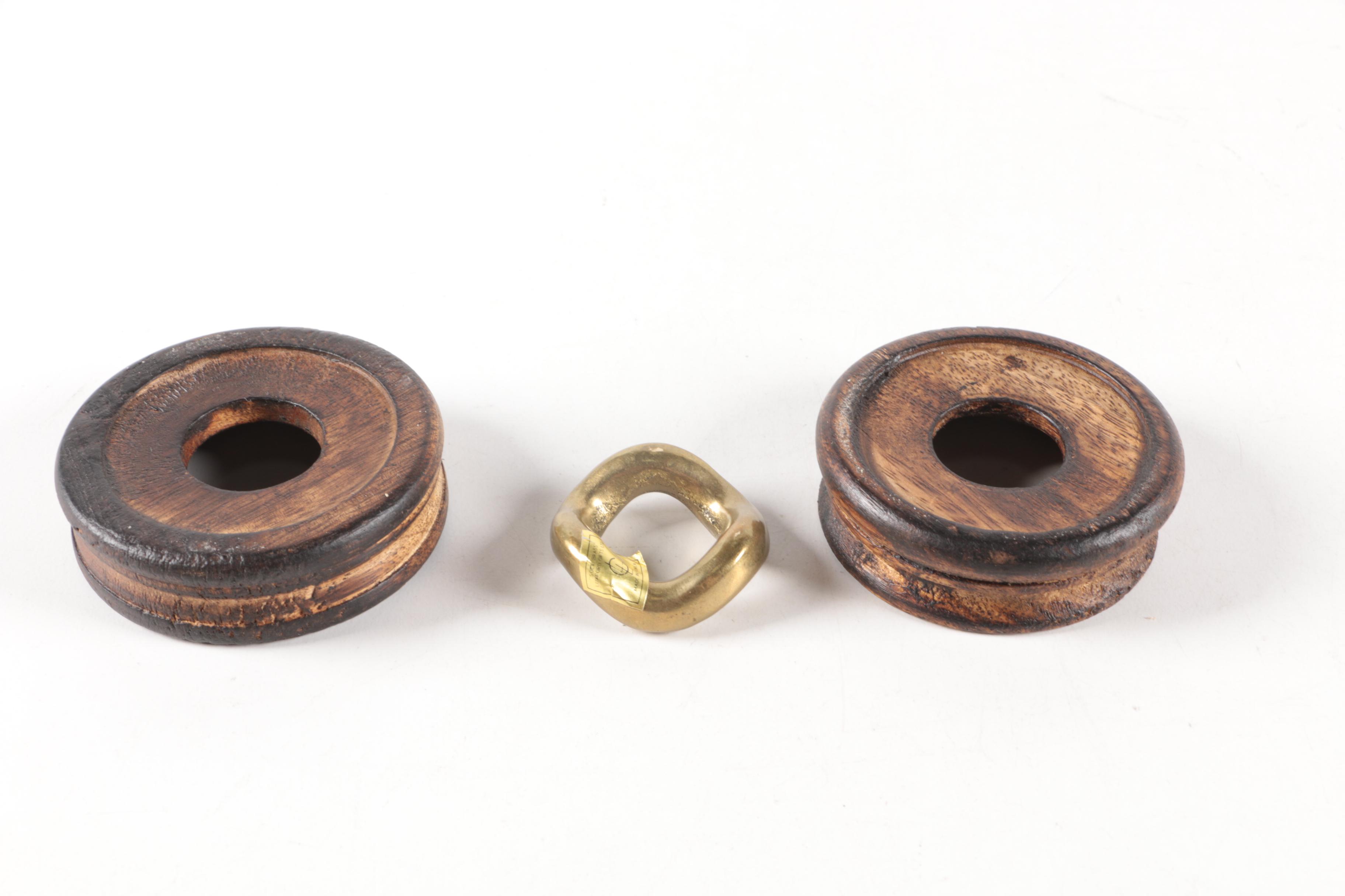 Decorative Hand-Painted Egg Figurines and Trinket Box including Kashmir