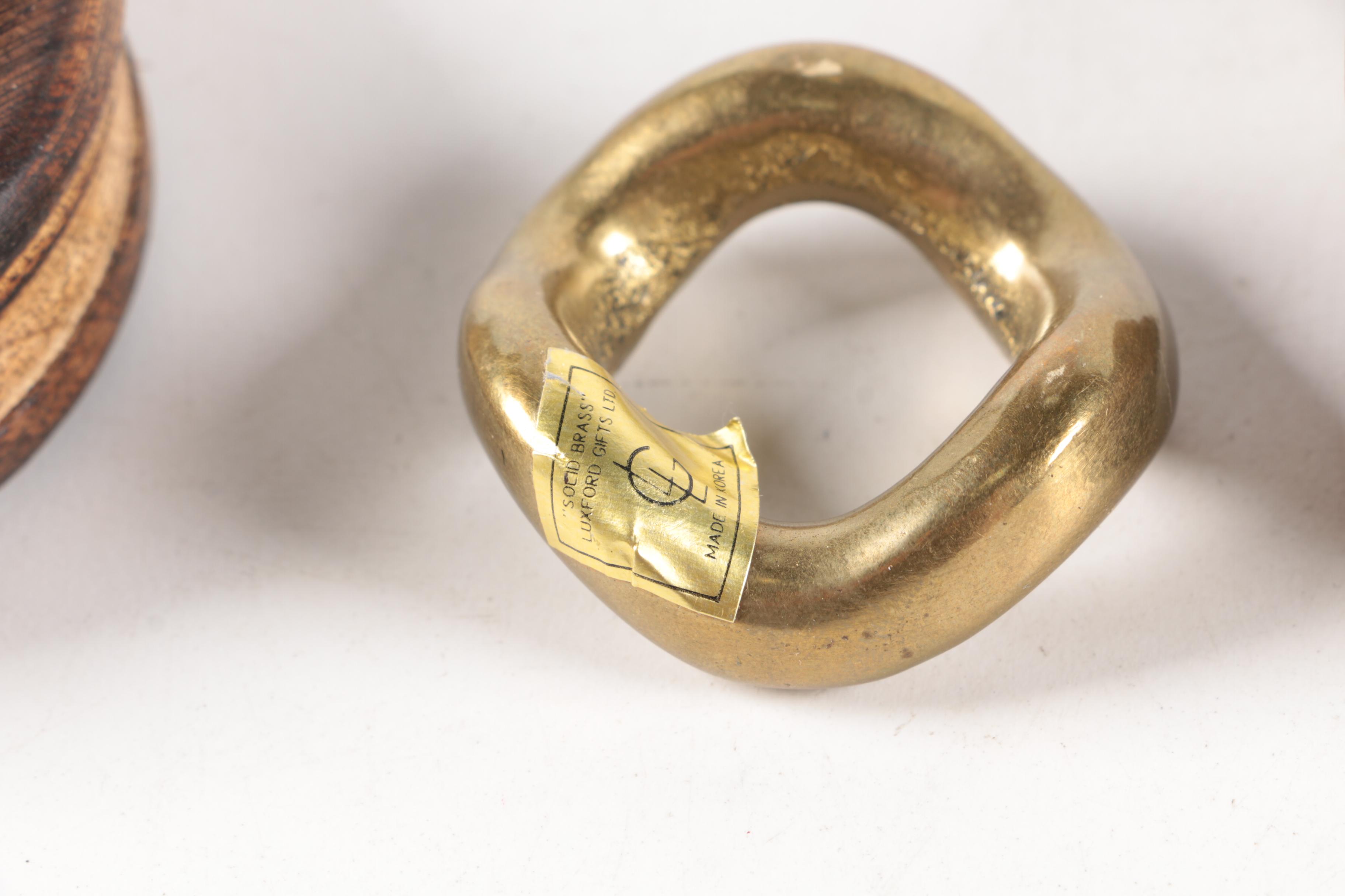 Decorative Hand-Painted Egg Figurines and Trinket Box including Kashmir