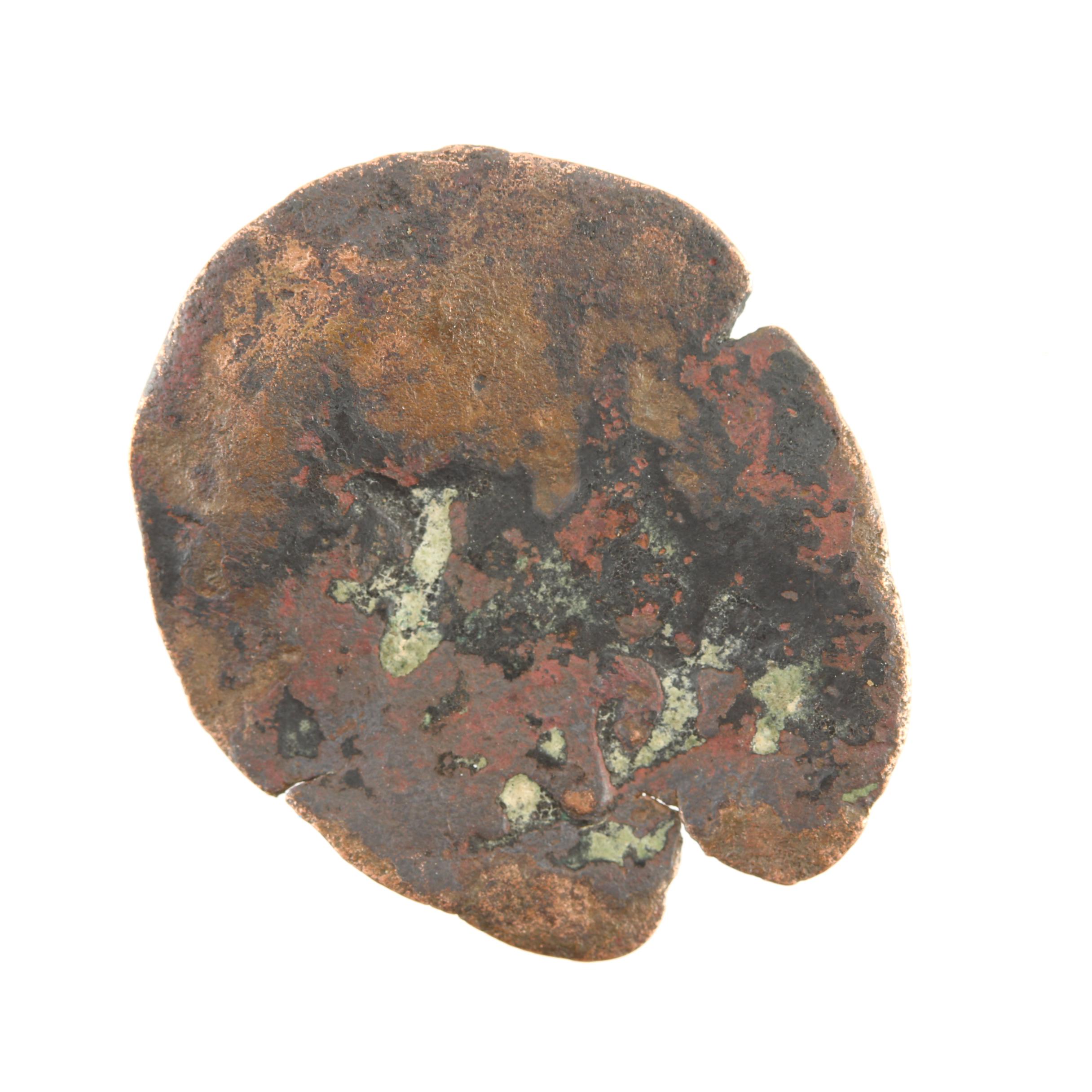 Ten New World Pirate Era Spanish Bronze Coins