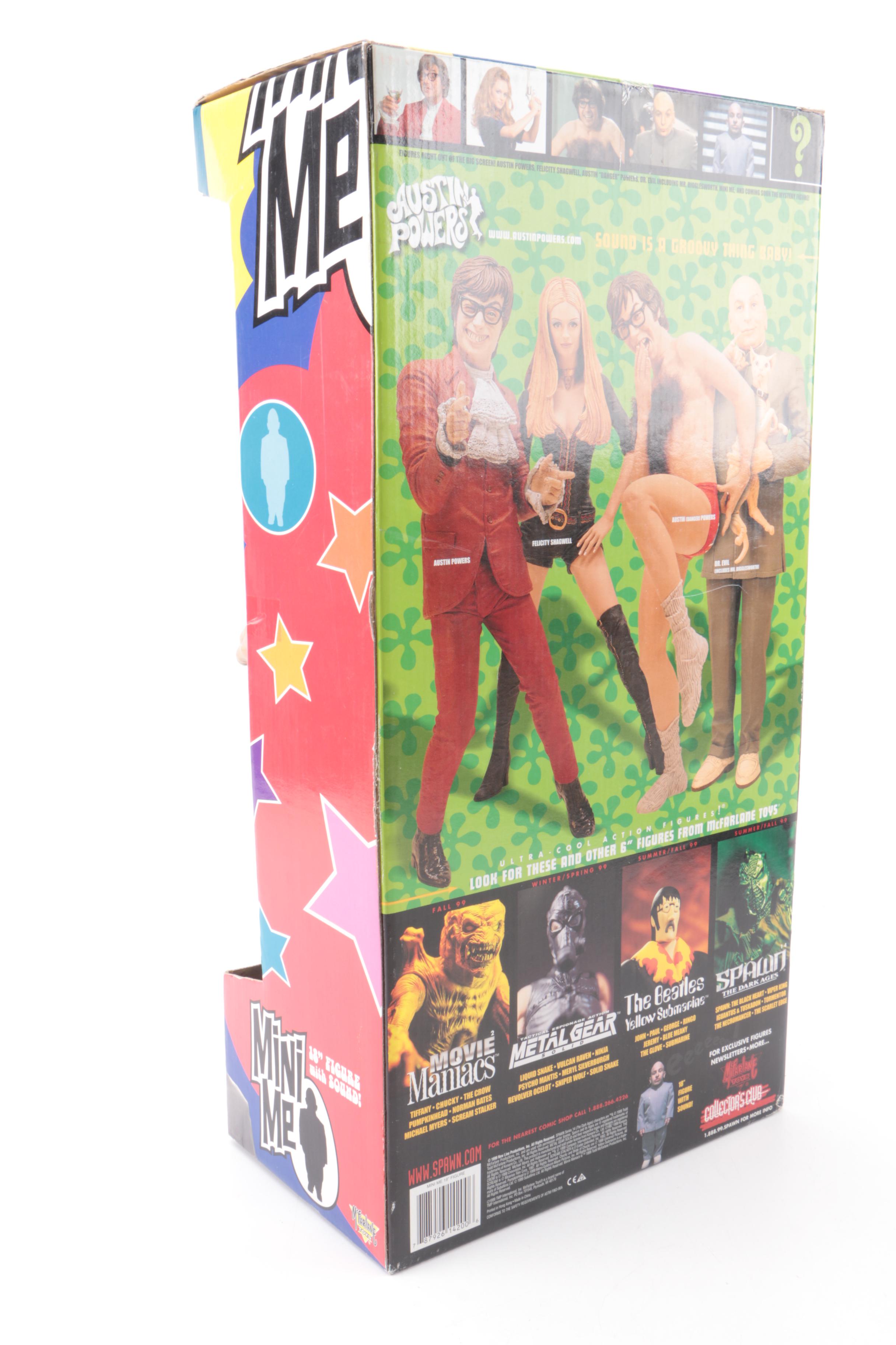 1999 McFarlane Toys Austin Powers "Mini Me" Talking Doll