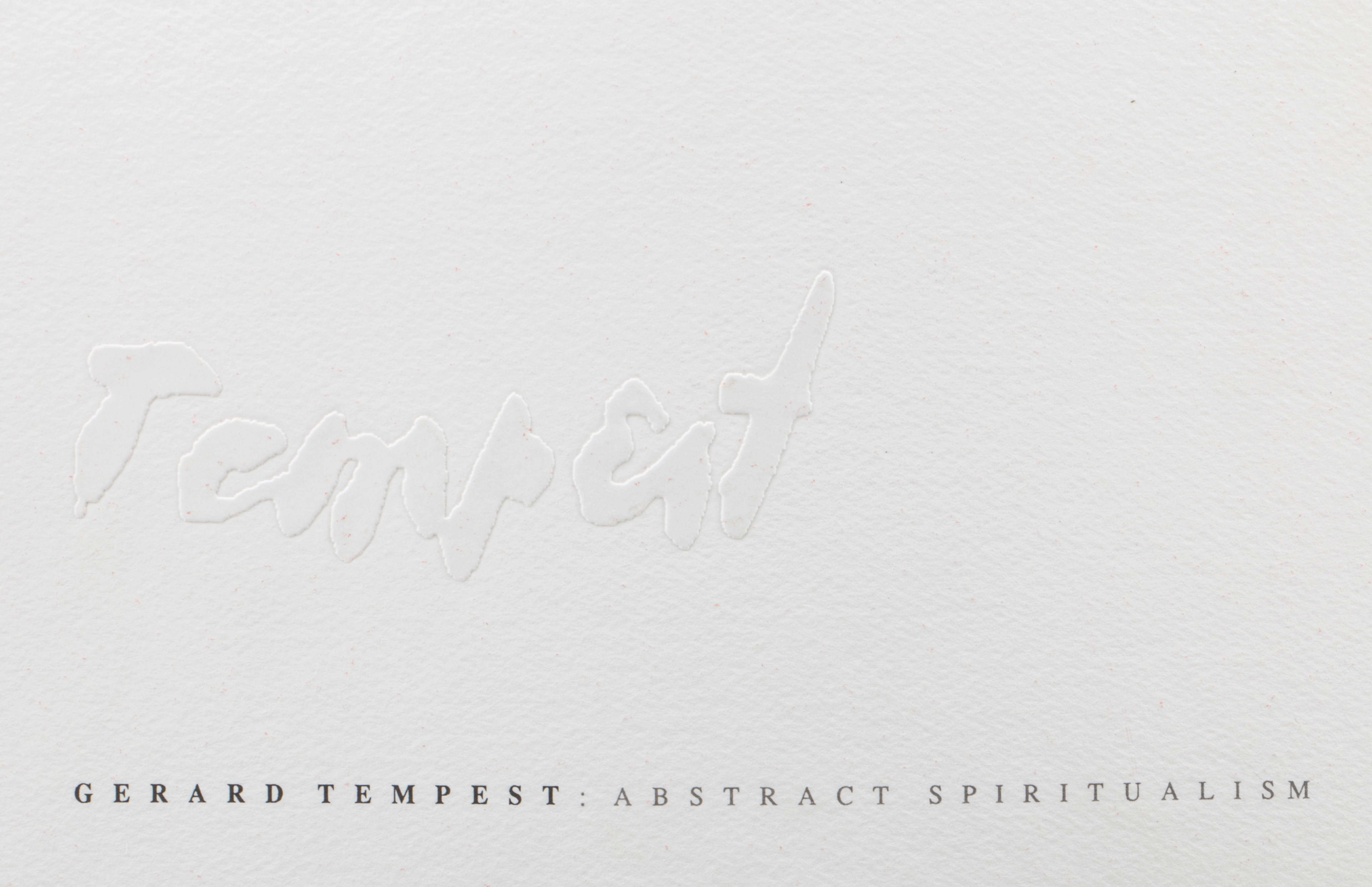 Gerard Tempest Late 20th-Century Oil Painting on Canvas titled Drappegio