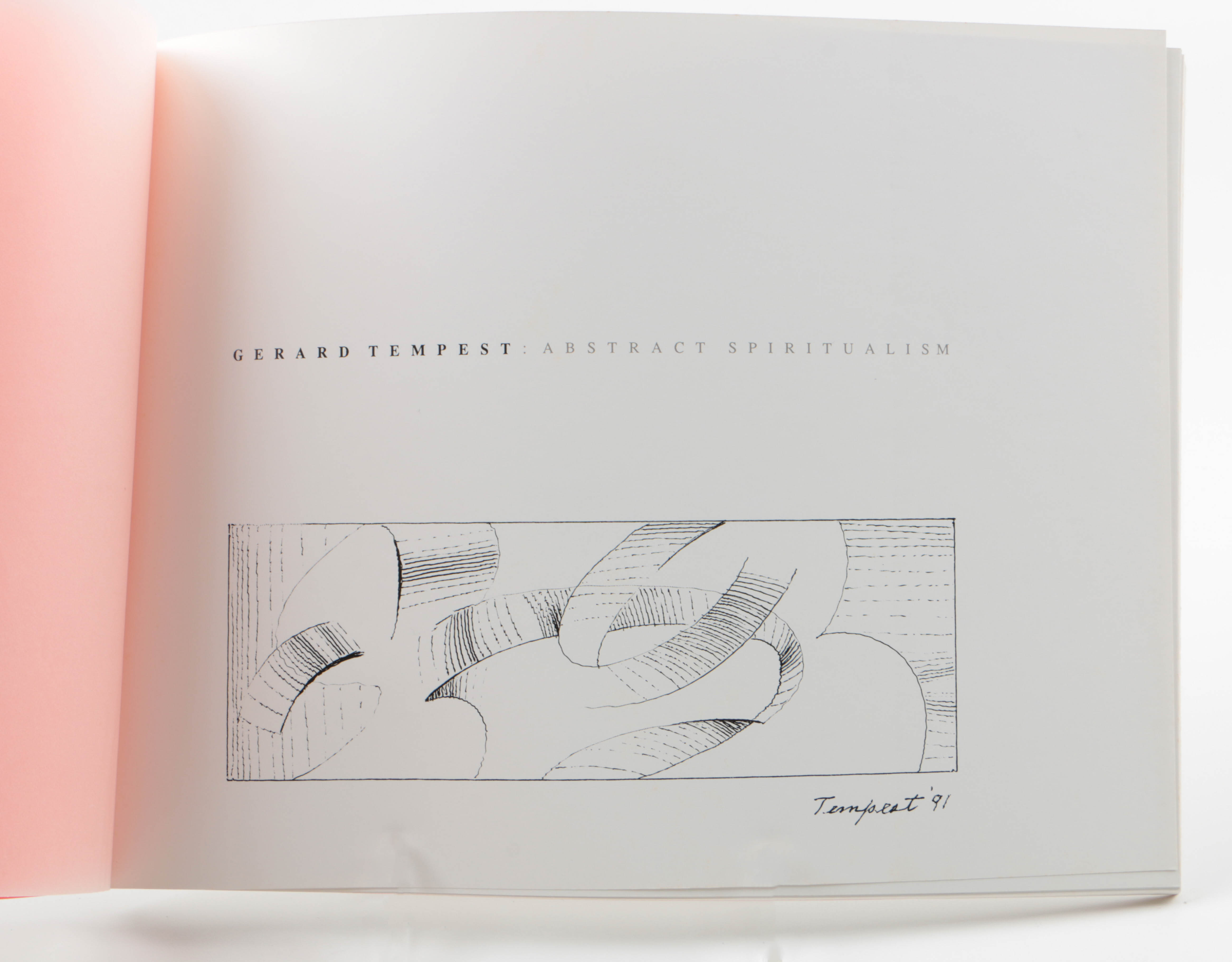 Gerard Tempest Late 20th-Century Oil Painting on Canvas titled Drappegio