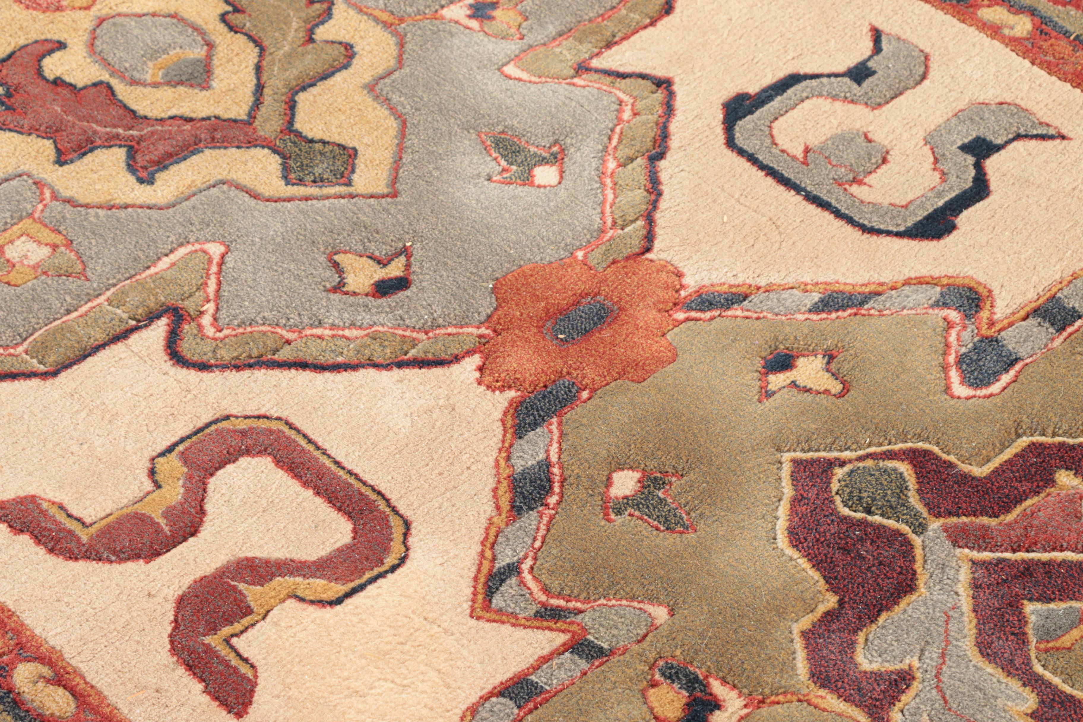 Power-Loomed Belgian "Delphi" Carved Wool Area Rug by Kennedy Carpets