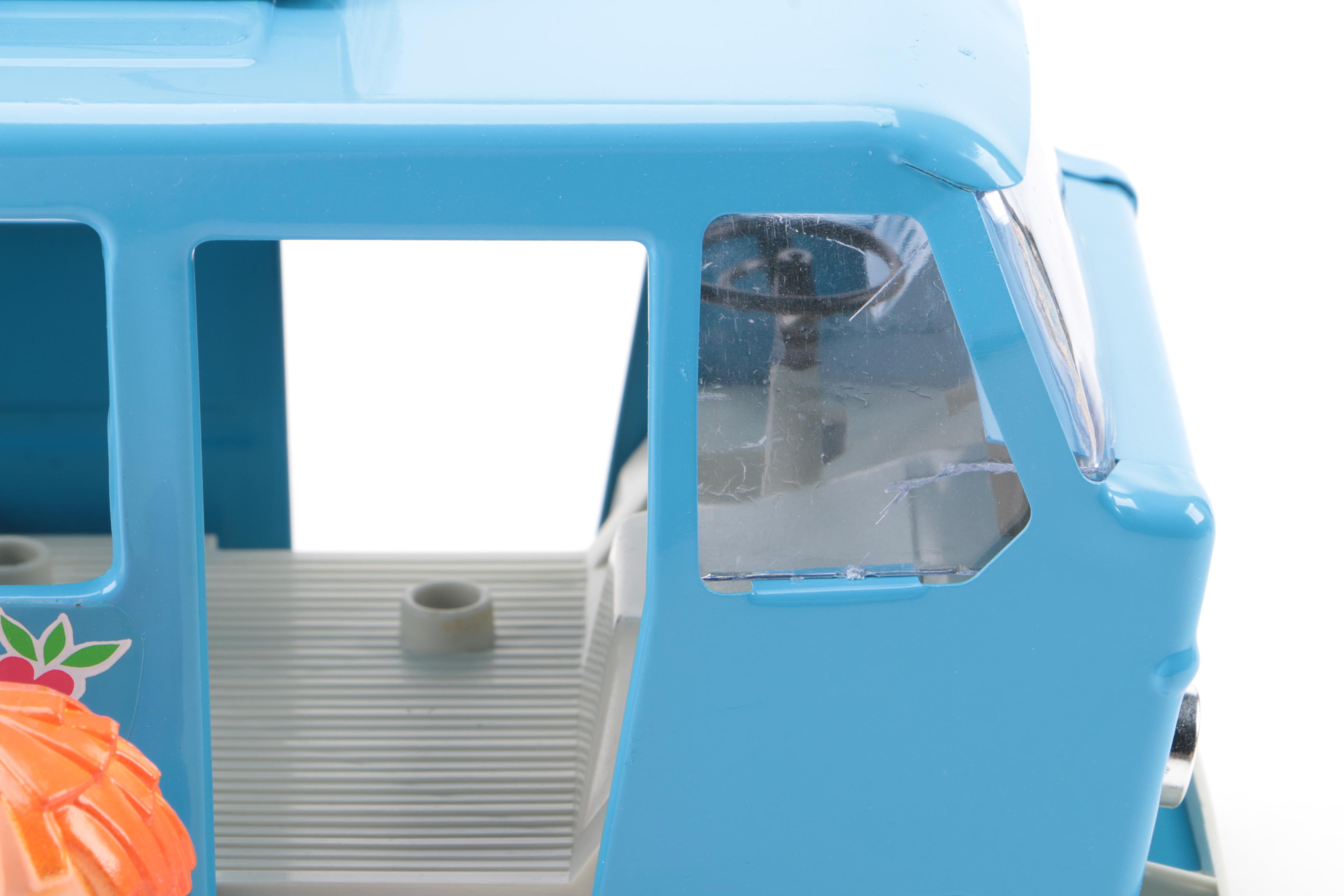 1960s Buddy L "Raggedy Ann and Andy" Camper and Mattel "Myrtle" Hand Puppet