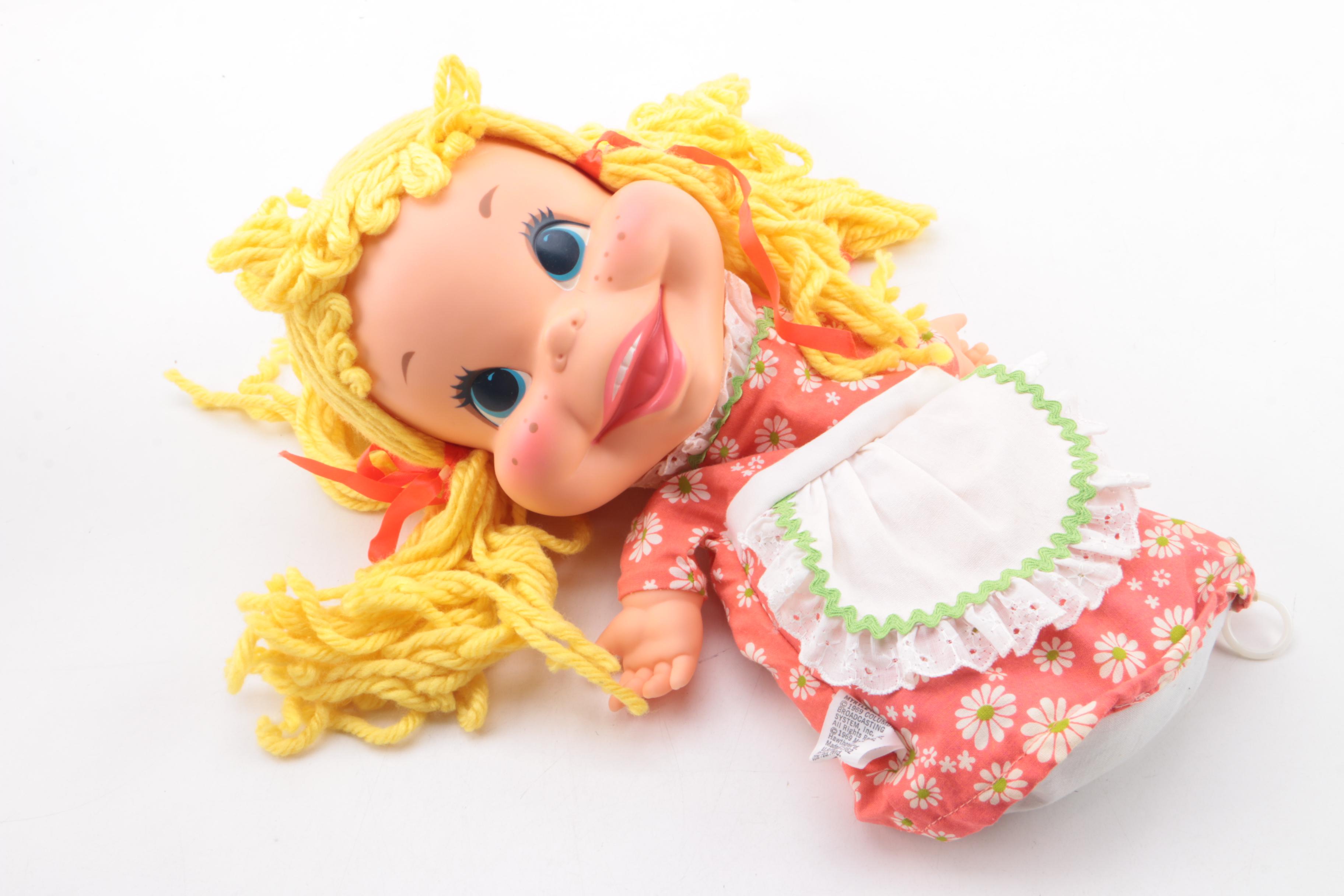 1960s Buddy L "Raggedy Ann and Andy" Camper and Mattel "Myrtle" Hand Puppet