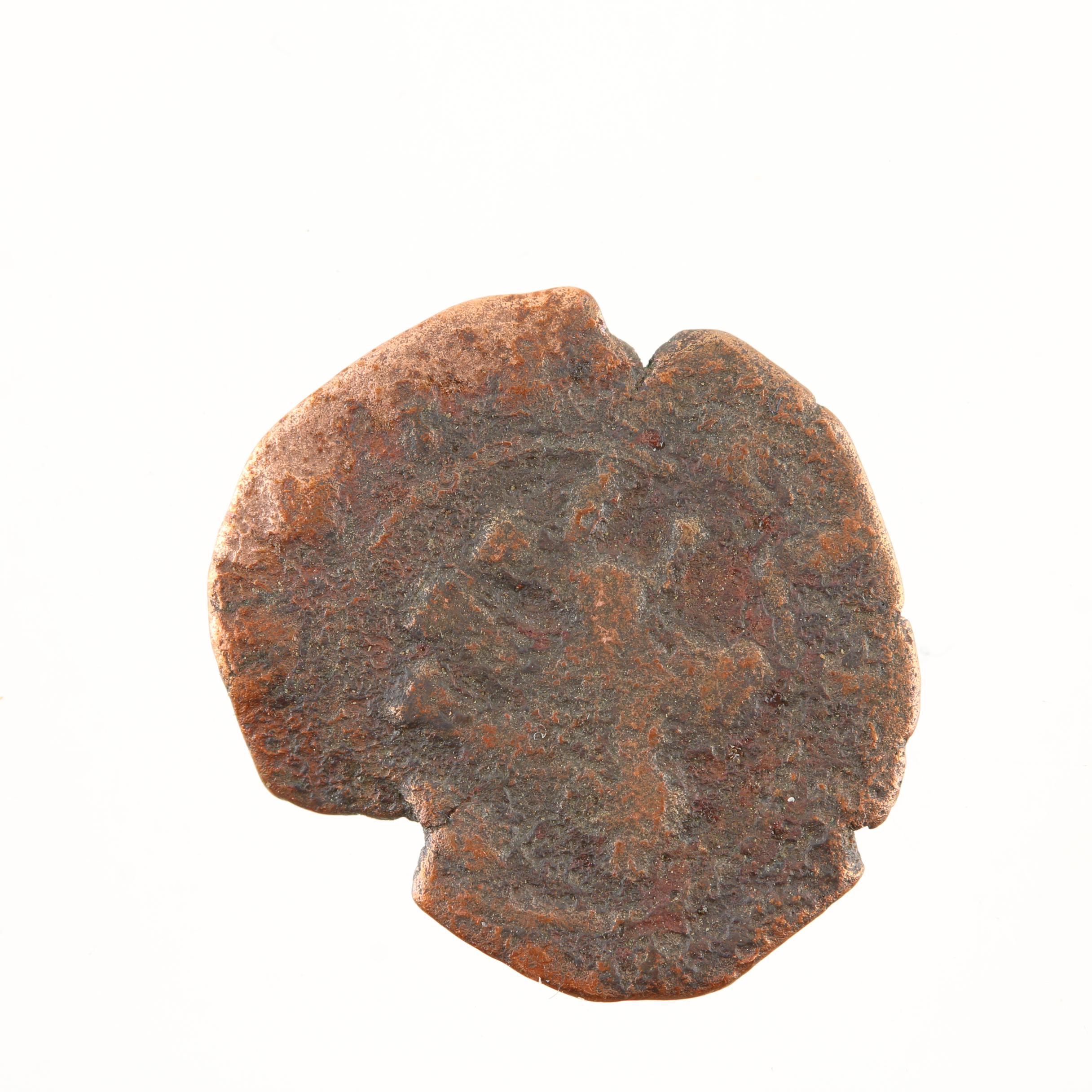 Ten New World Pirate Era Spanish Bronze Coins