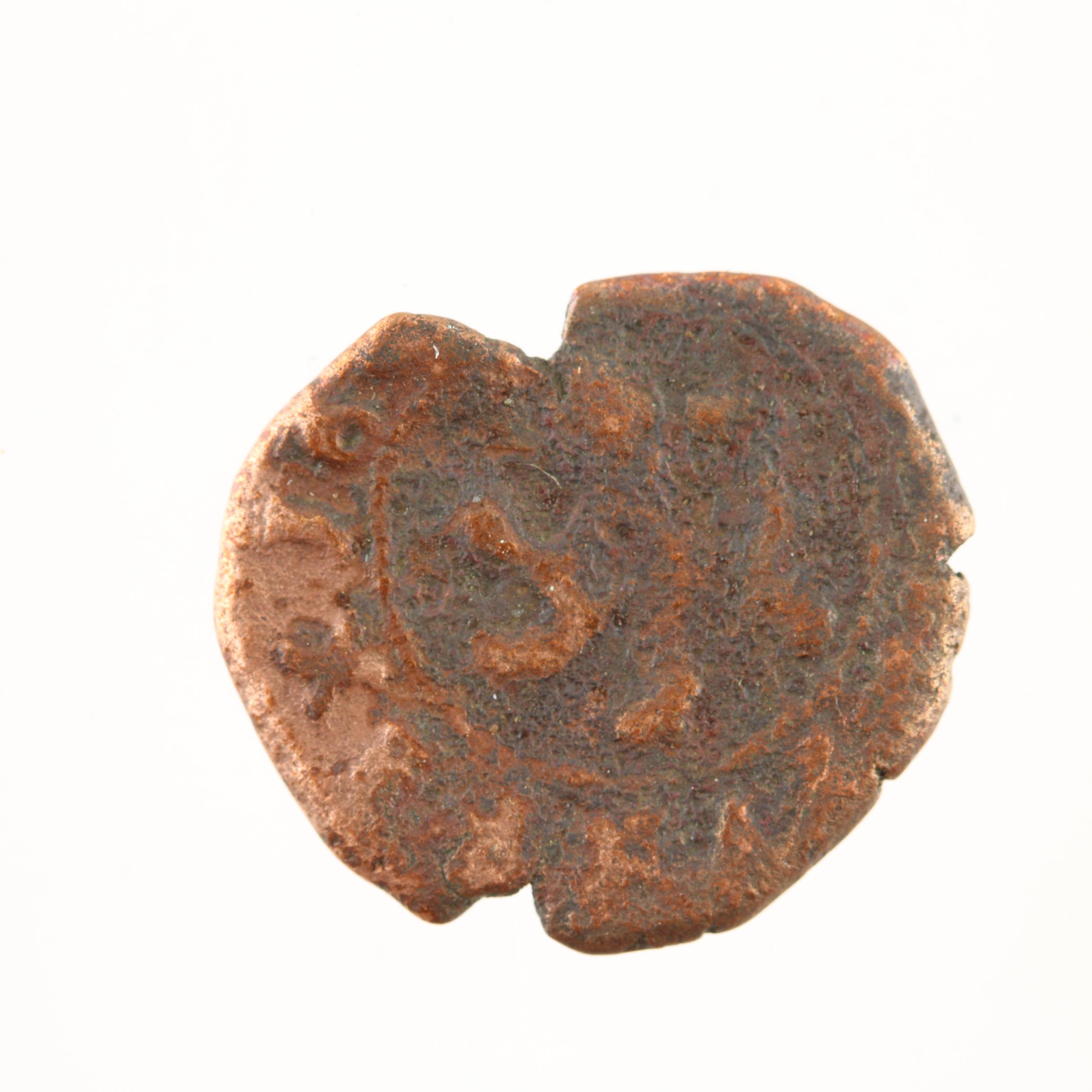 Ten New World Pirate Era Spanish Bronze Coins