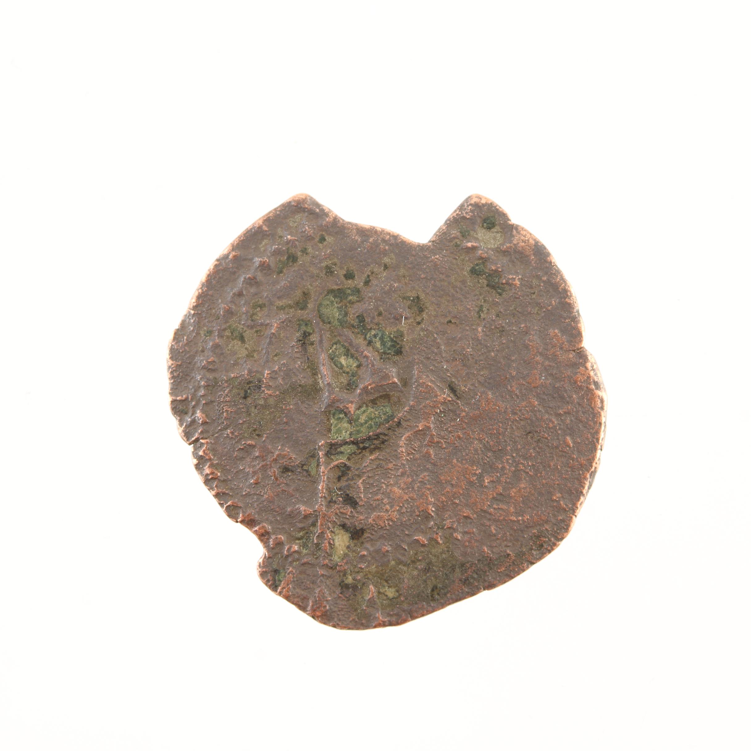 Ten New World Pirate Era Spanish Bronze Coins