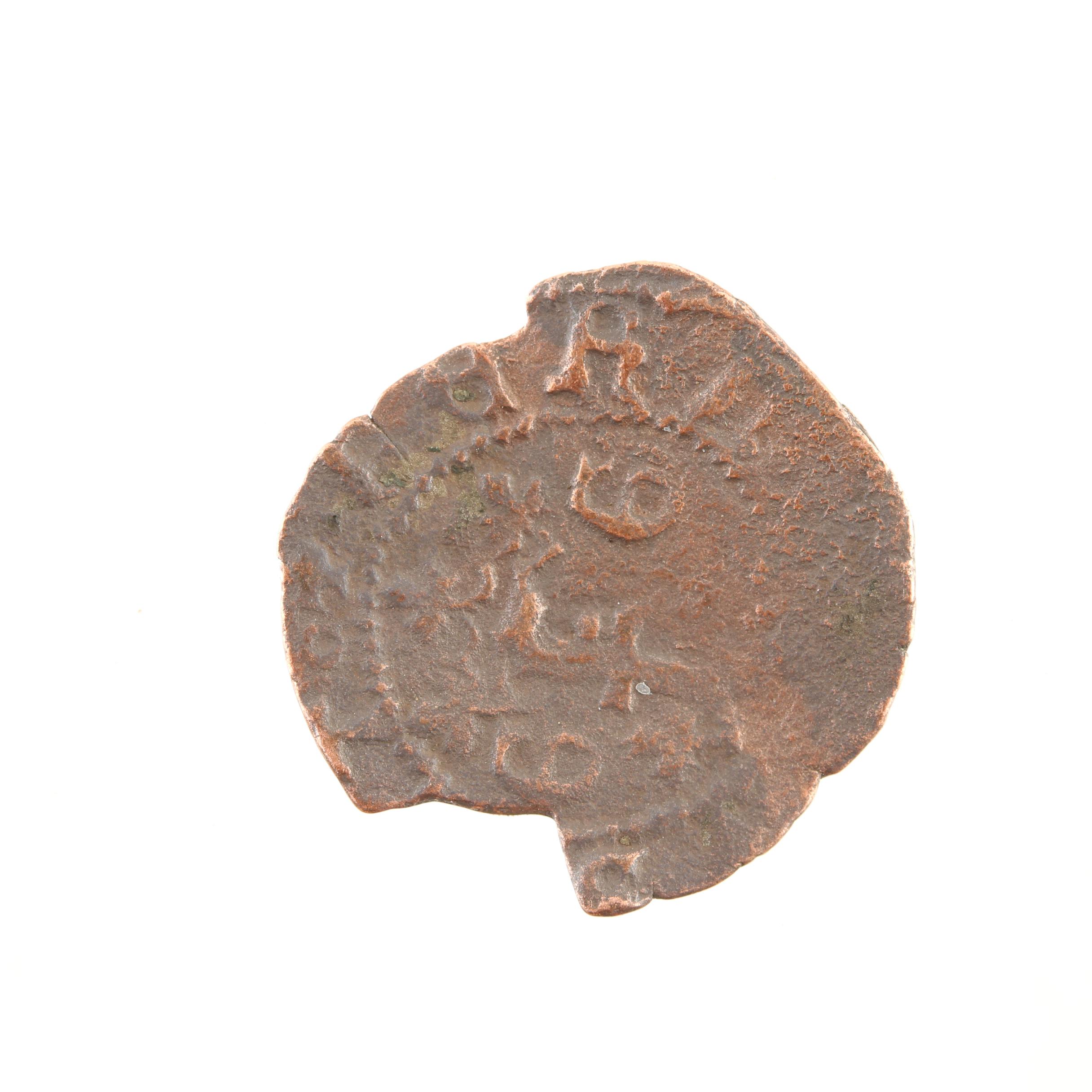 Ten New World Pirate Era Spanish Bronze Coins