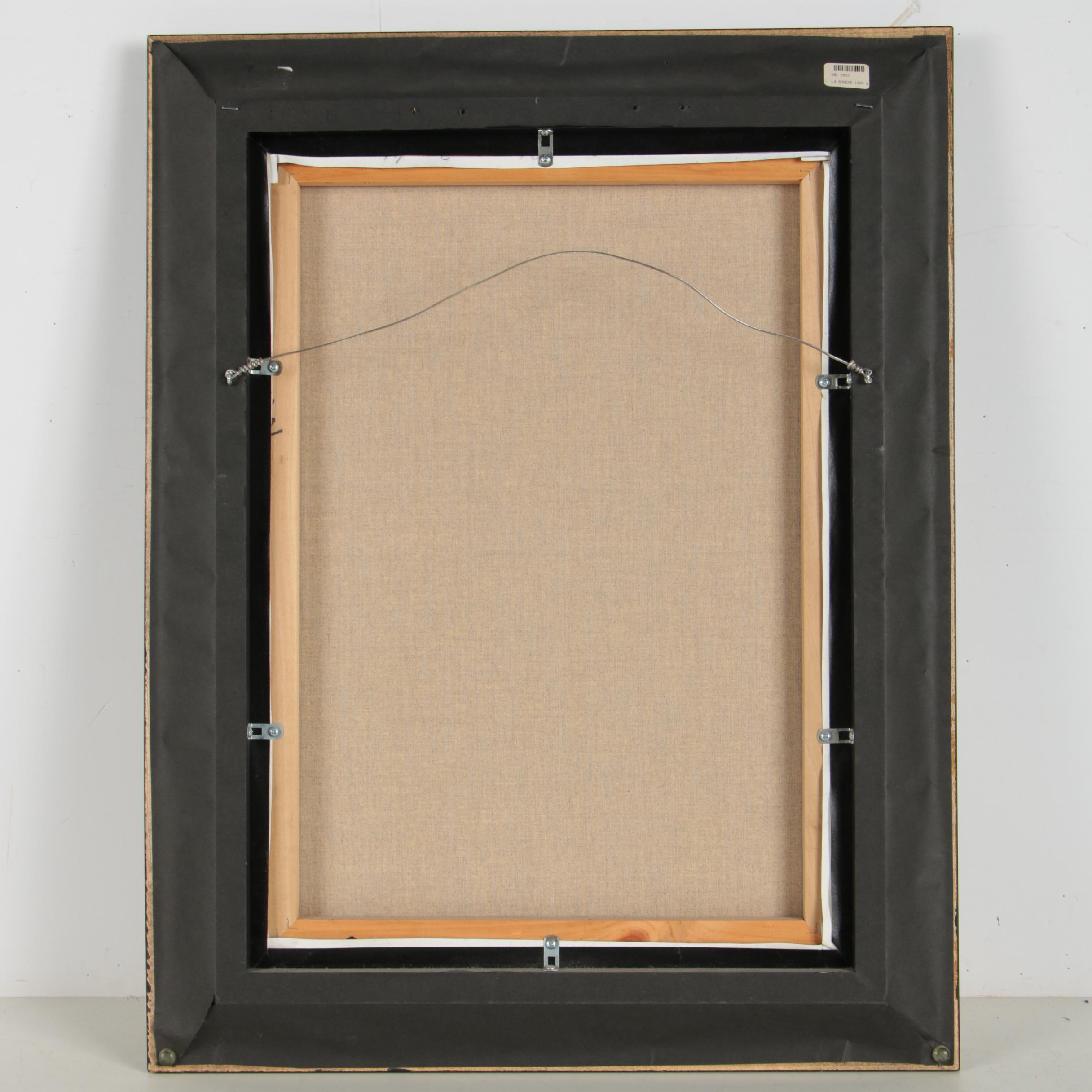 Rafal Olbinski Acrylic Painting "La Boheme"