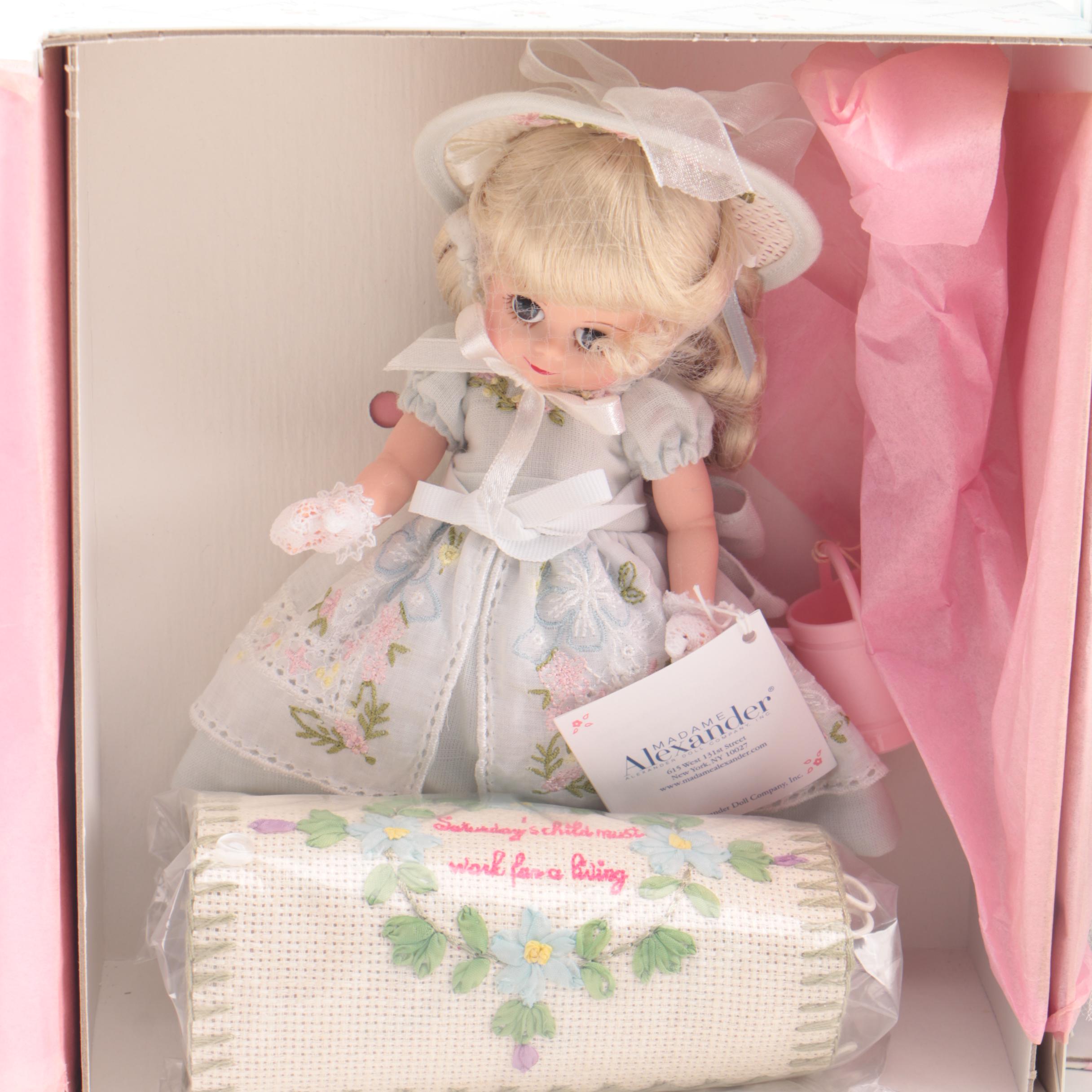 Madame Alexander "Saturday's Child" and "Queen of Storyland" Dolls