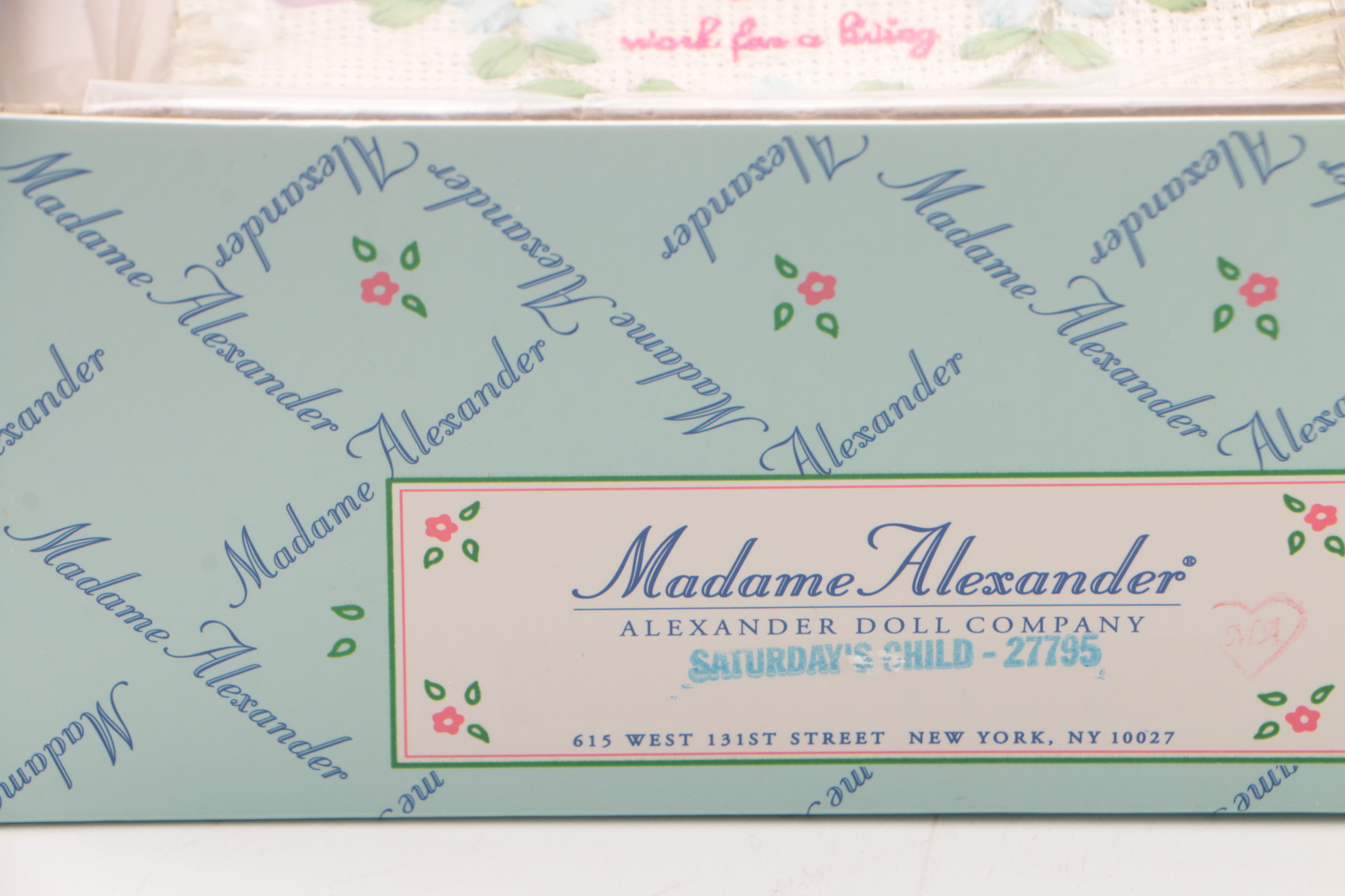 Madame Alexander "Saturday's Child" and "Queen of Storyland" Dolls