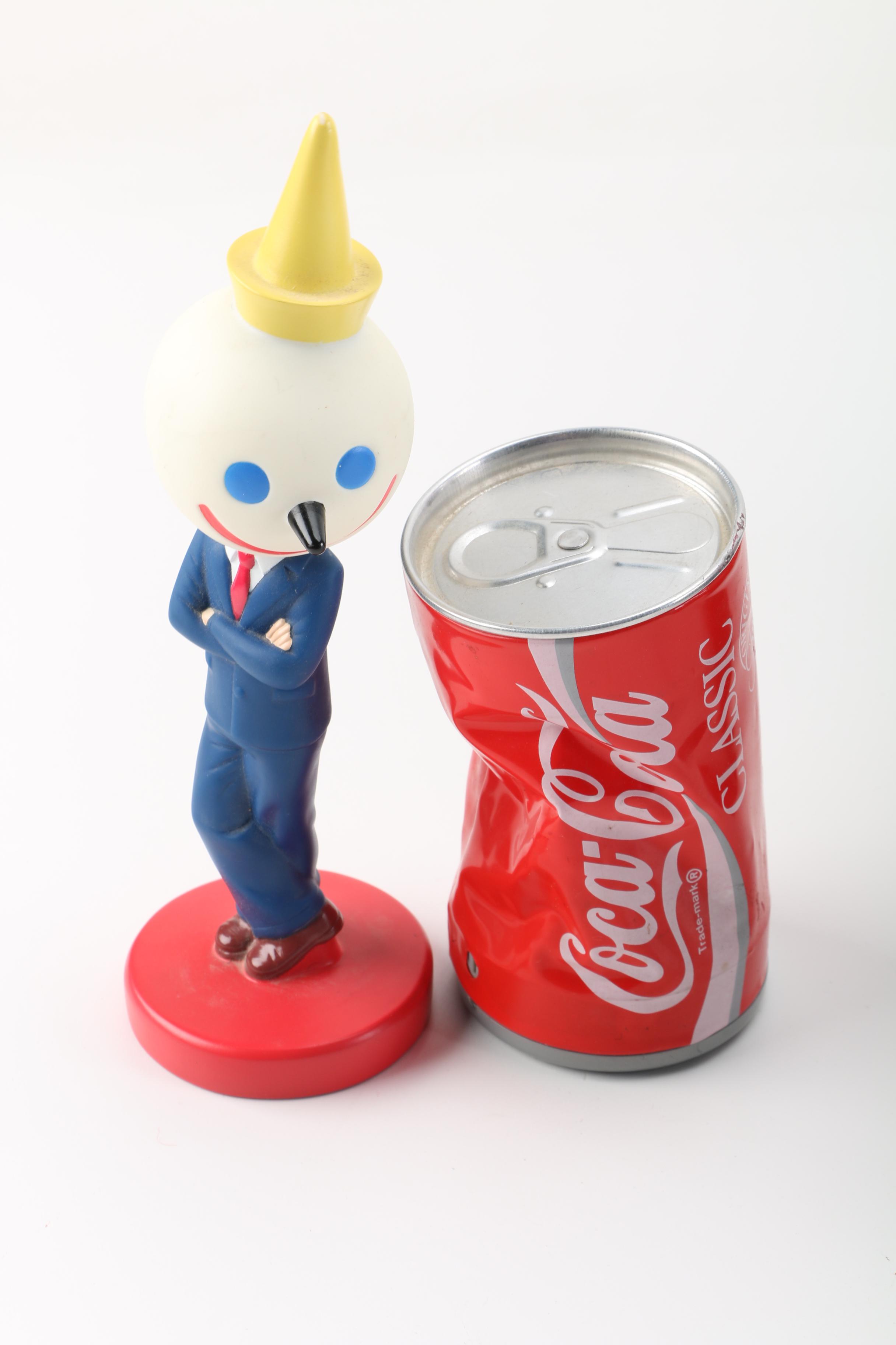 1967 Mattel "Baby Small Walk" Doll with Vintage Stuffed Animals and Dolls