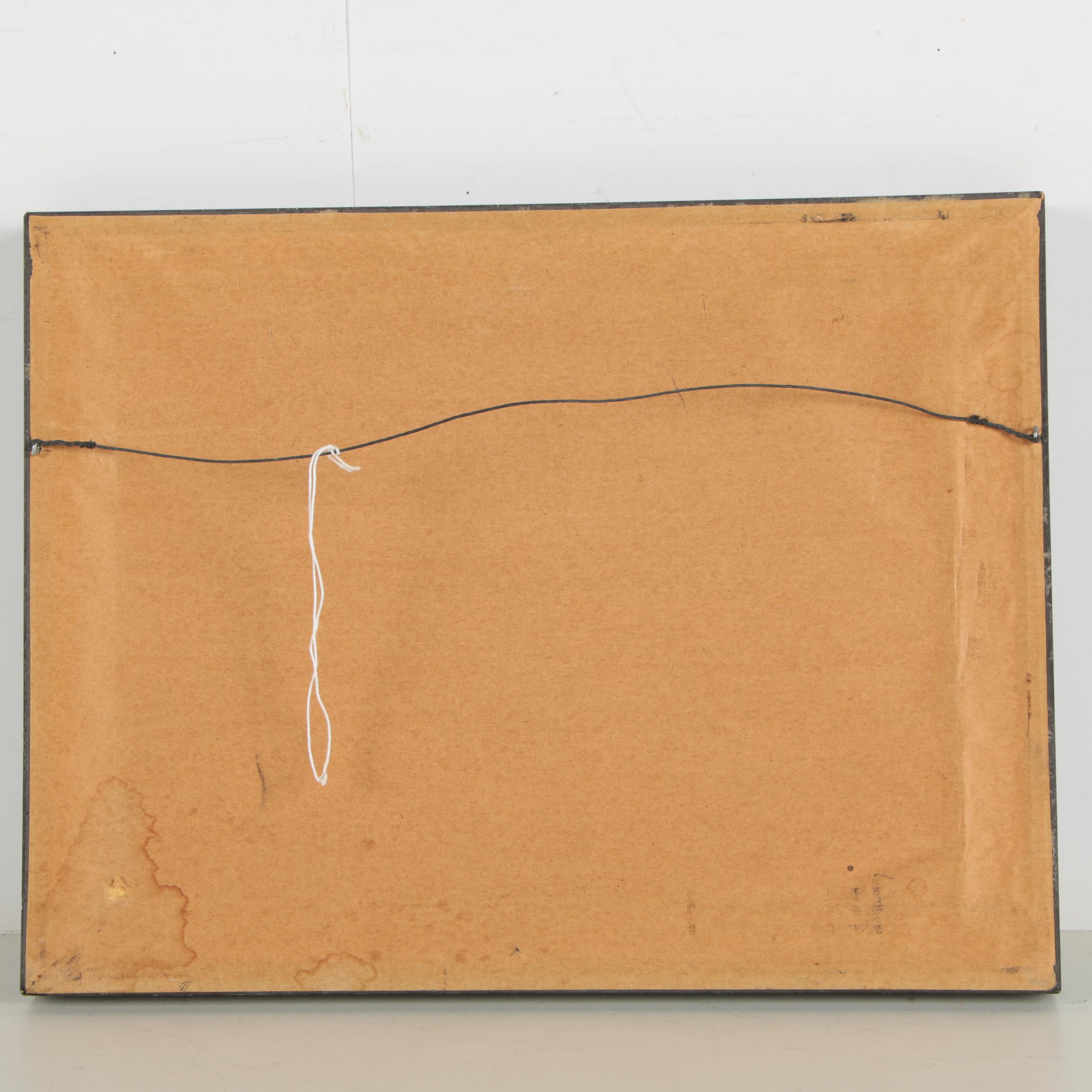 Halftone Print After D. Godwin Sketch "Pactolus"