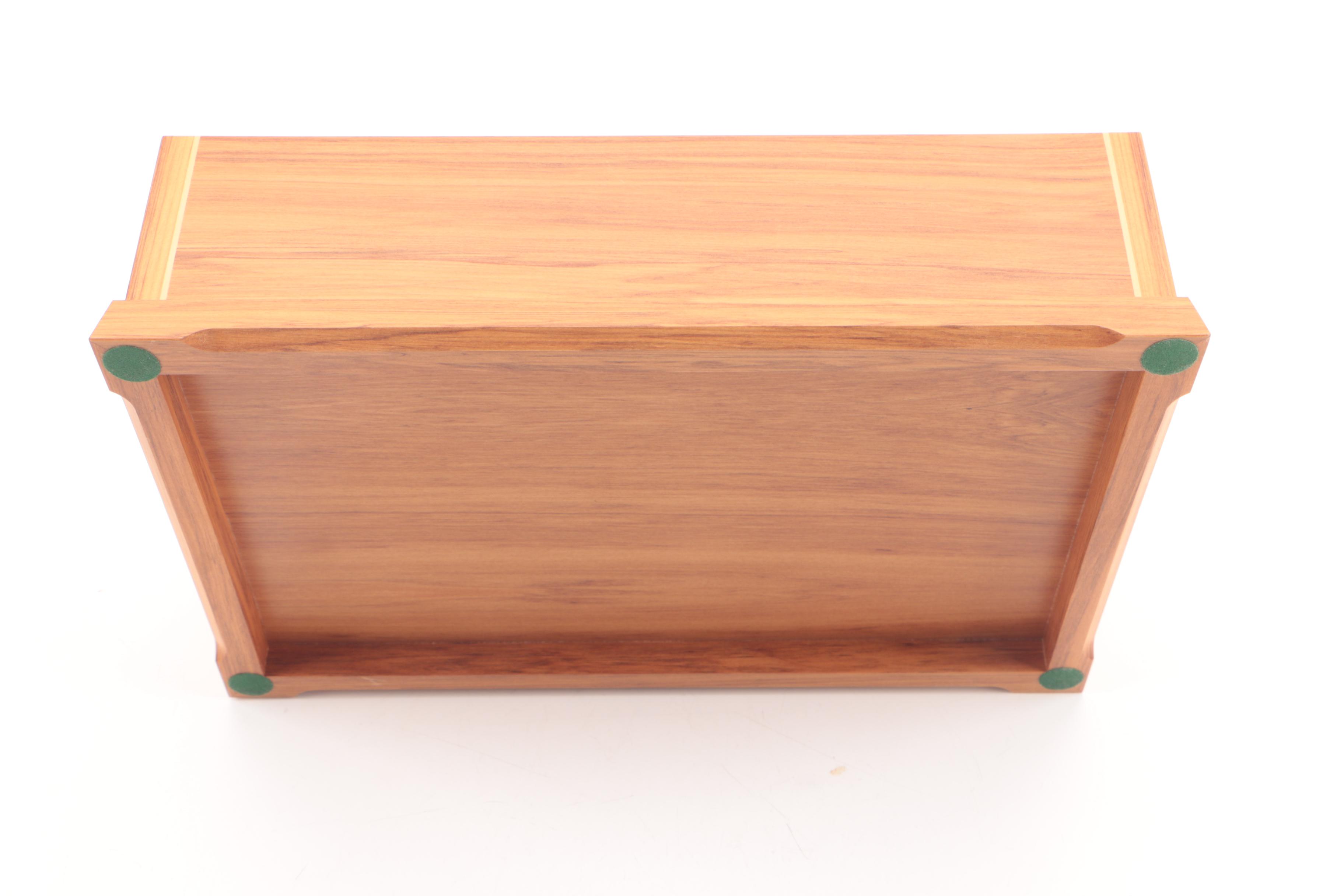 Timber Arts New Zealand Rimu Timber Jewelry Box