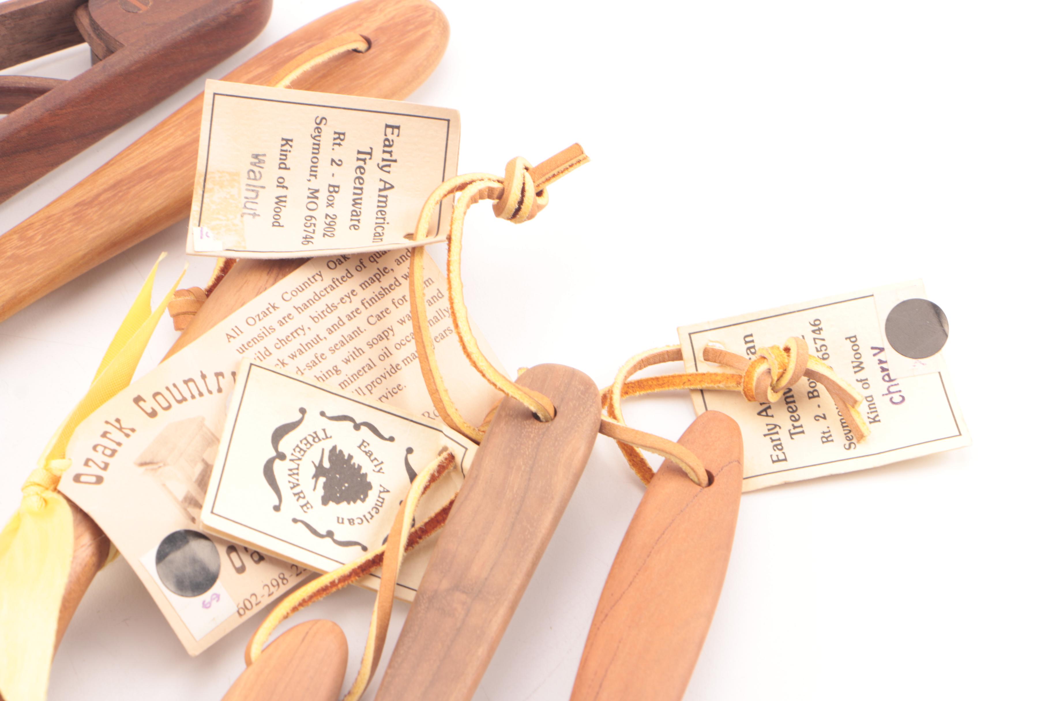 Vintage and Contemporary Wooden Serveware