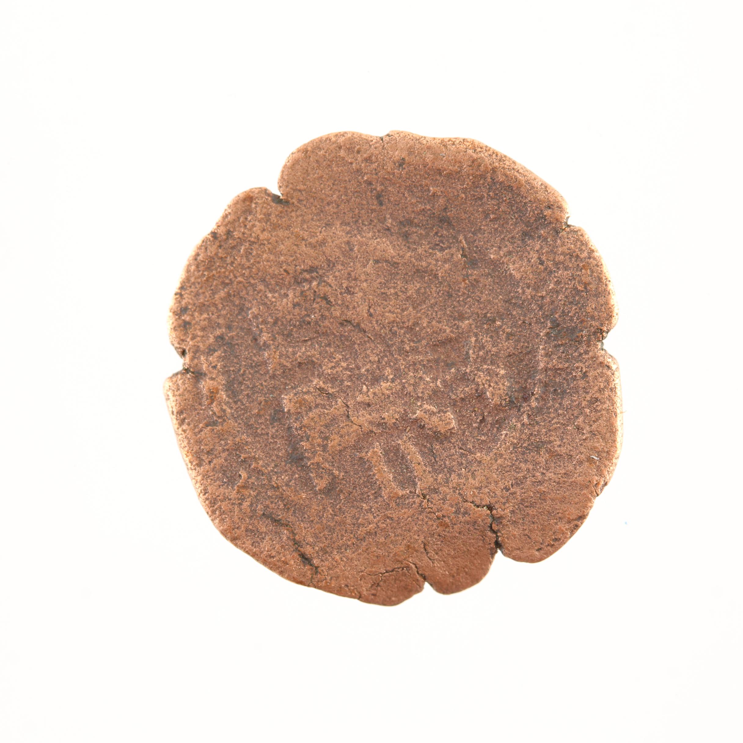 Ten New World Pirate Era Spanish Bronze Coins