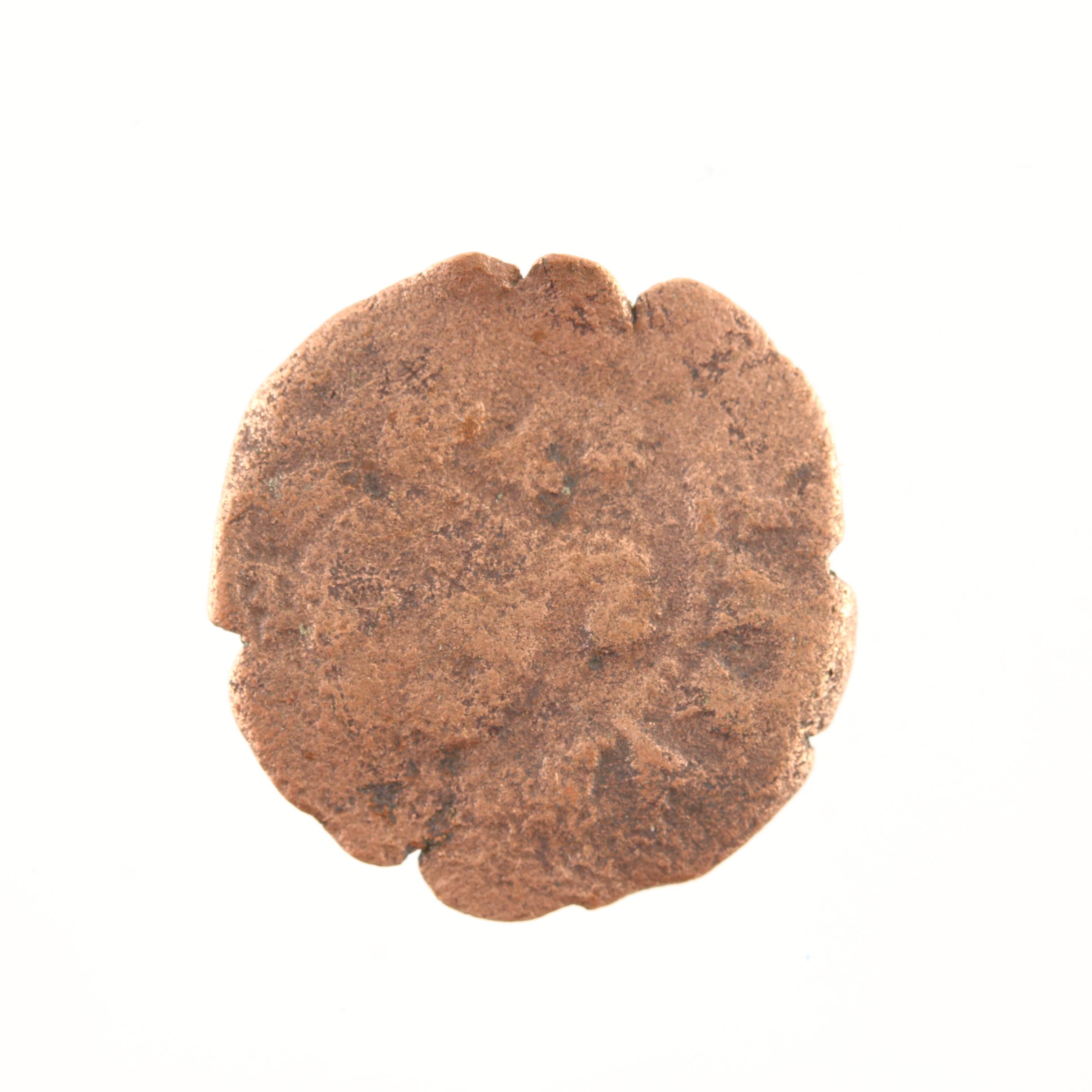 Ten New World Pirate Era Spanish Bronze Coins