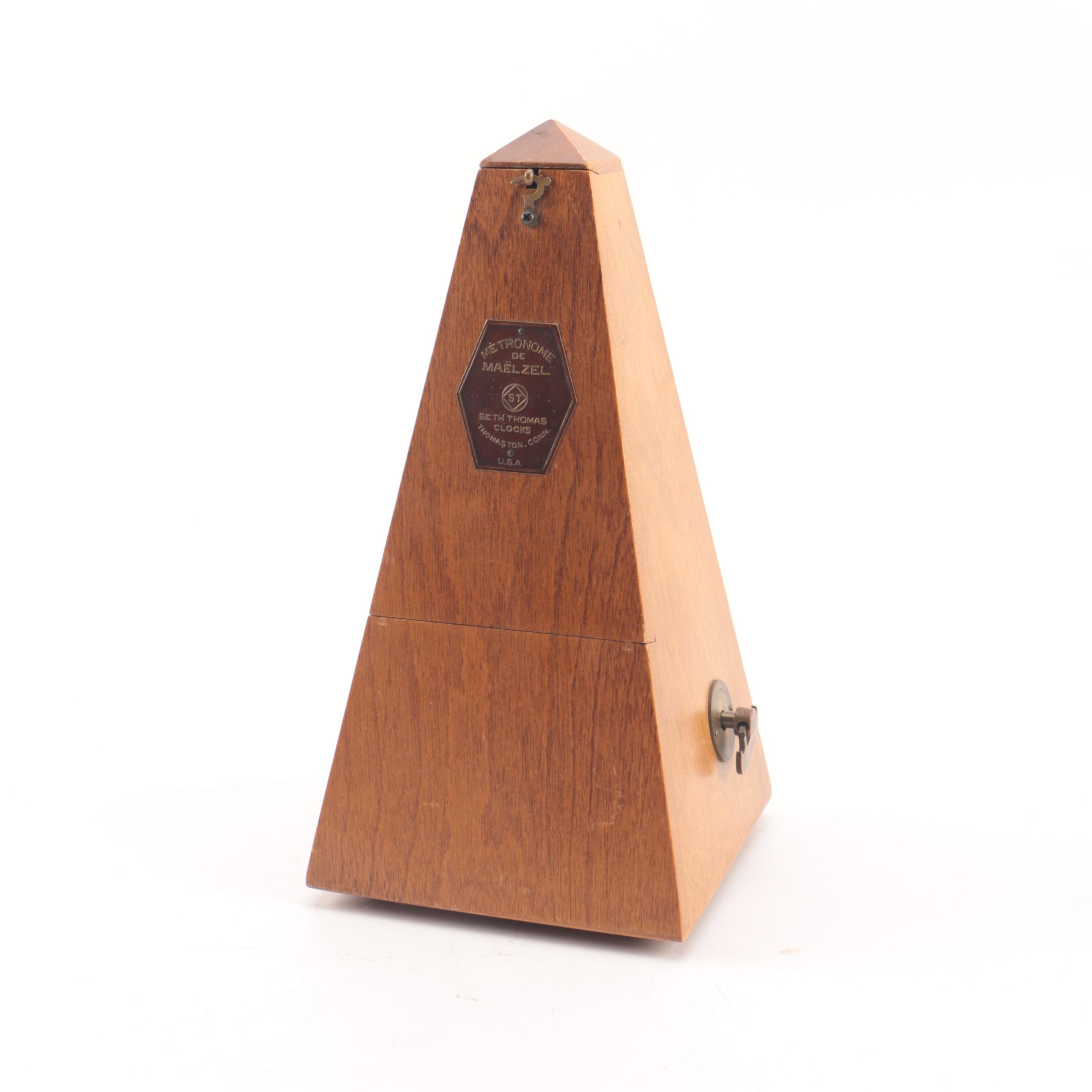 Seth Thomas Winding Metronome De Maëlzel