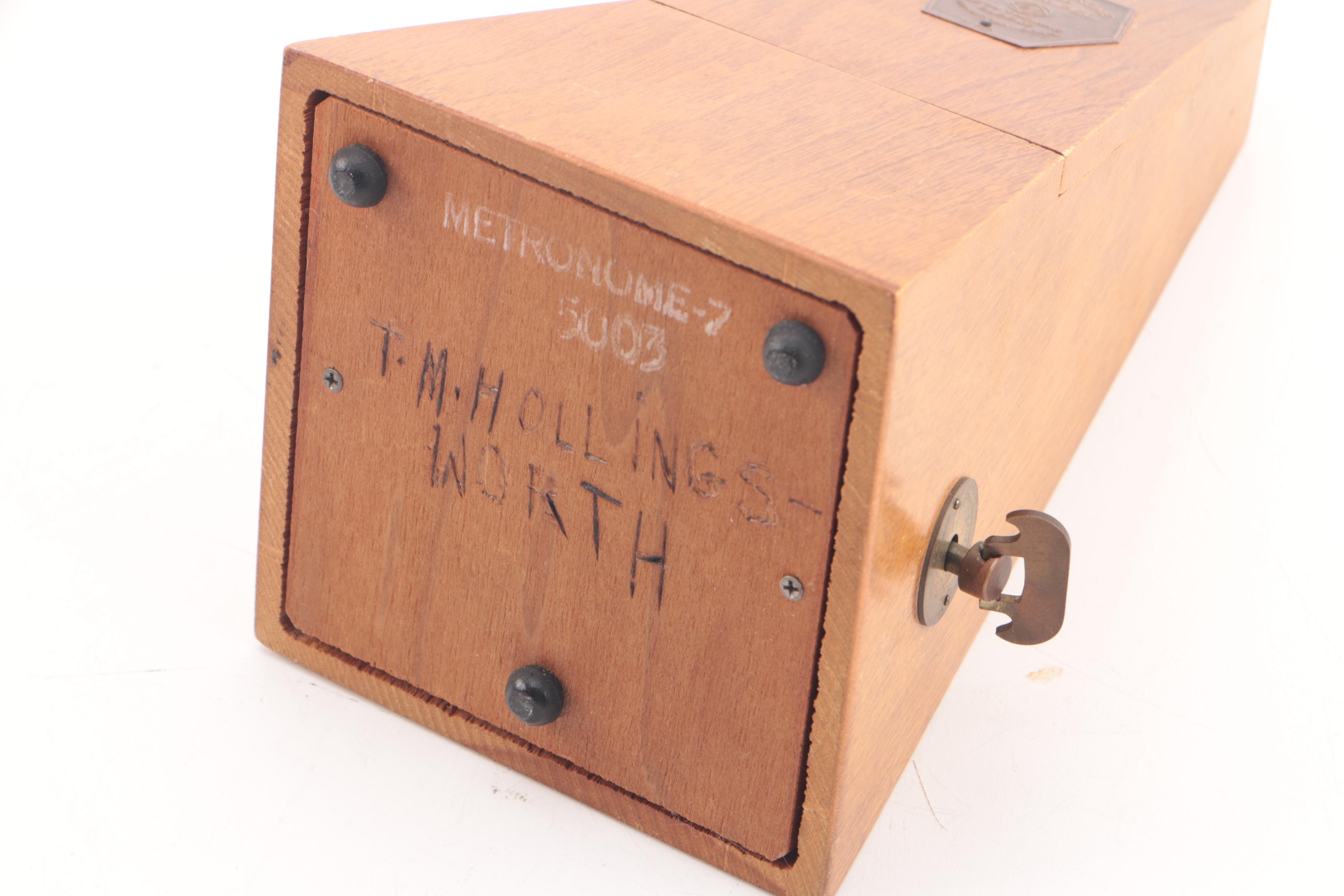 Seth Thomas Winding Metronome De Maëlzel