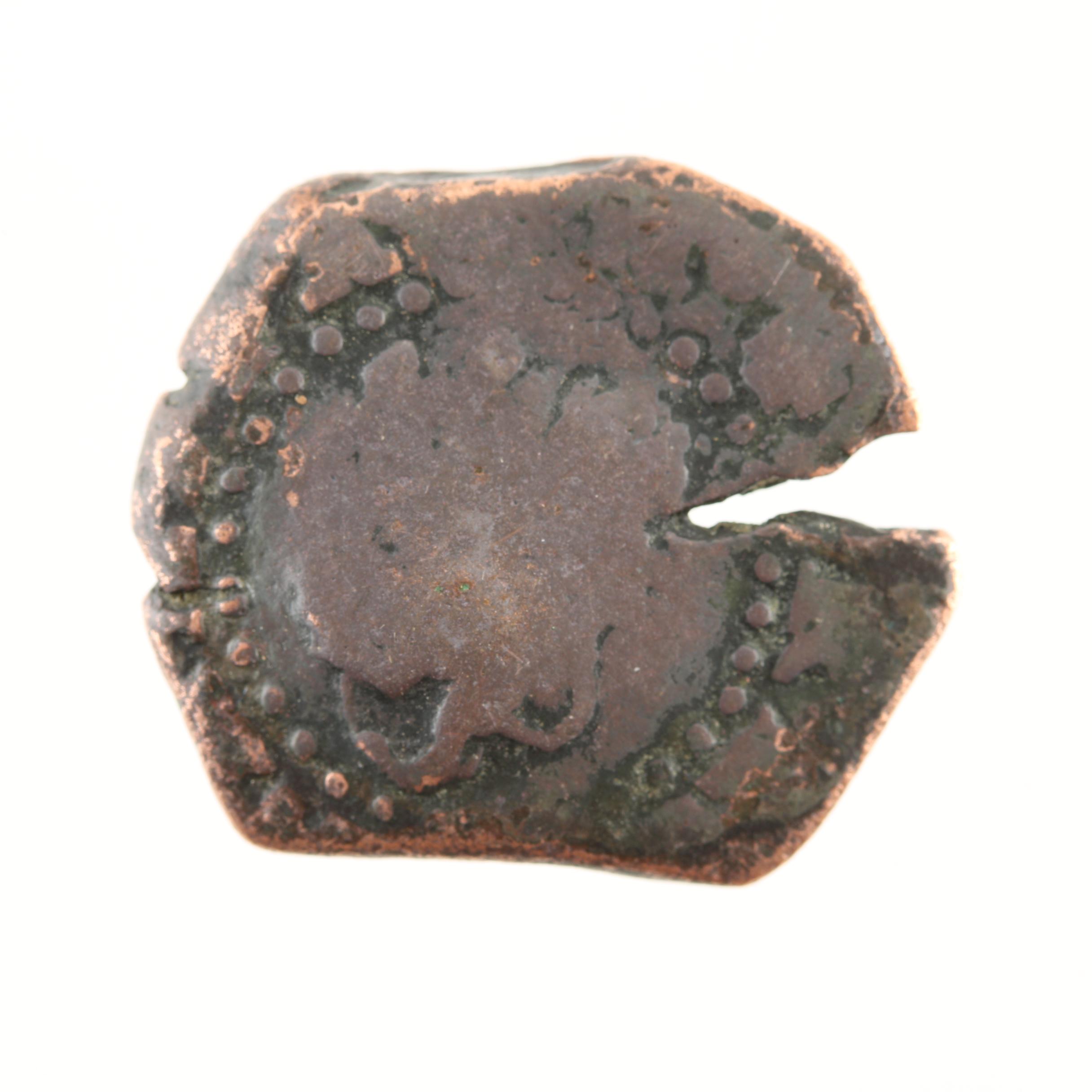 Ten New World Pirate Era Spanish Bronze Coins