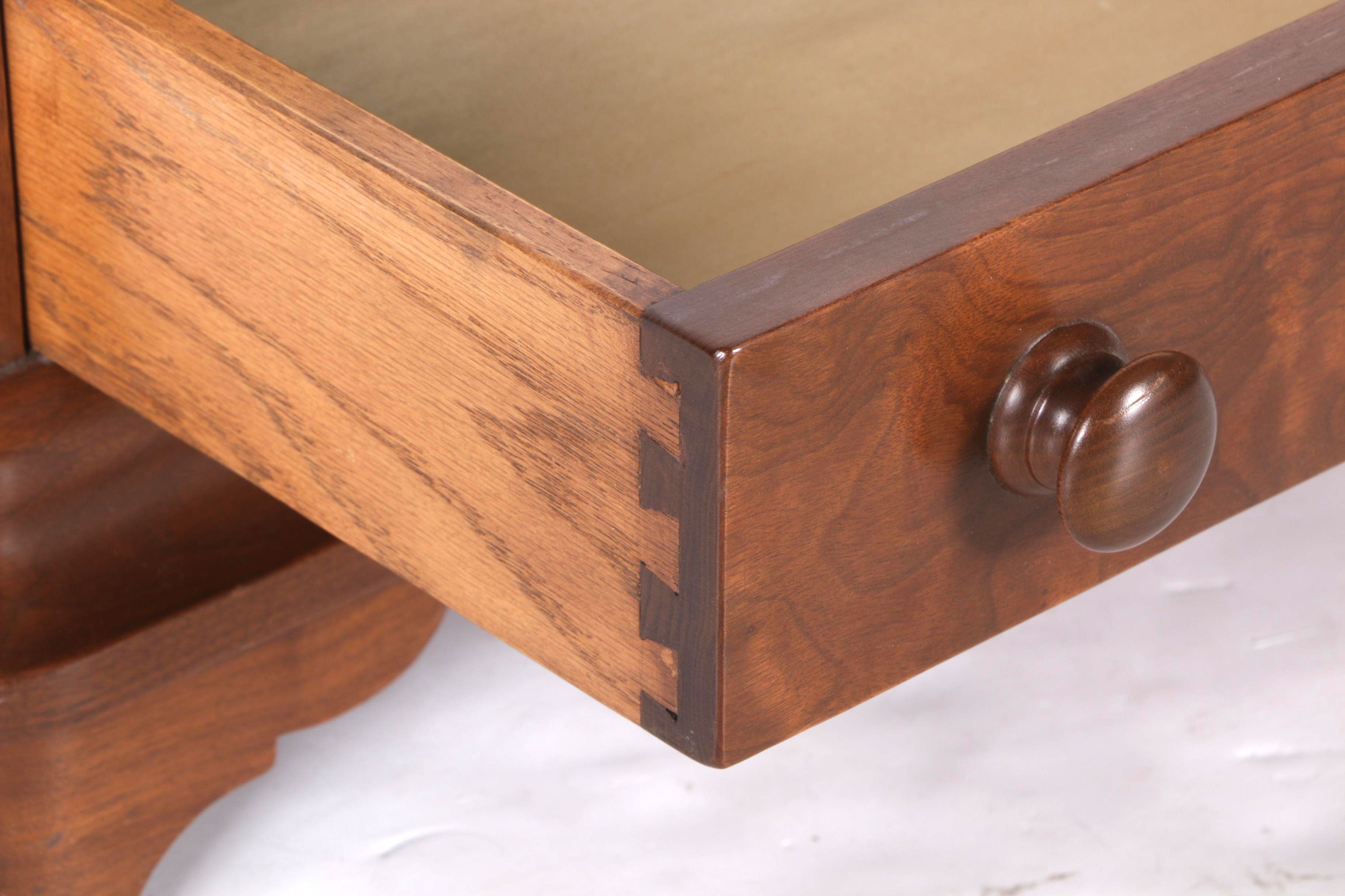 Small Ottoman with Drawer