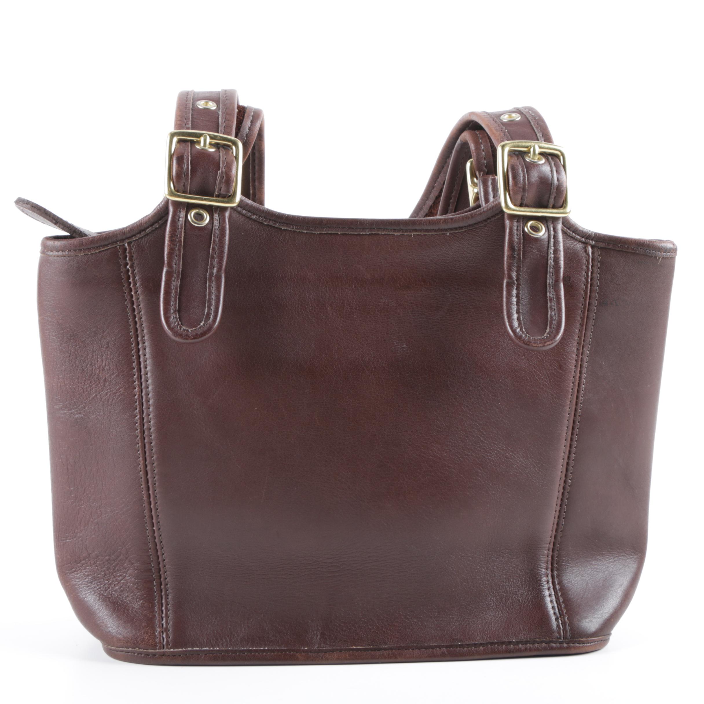 1998 Coach Legacy Brown Leather Handbag