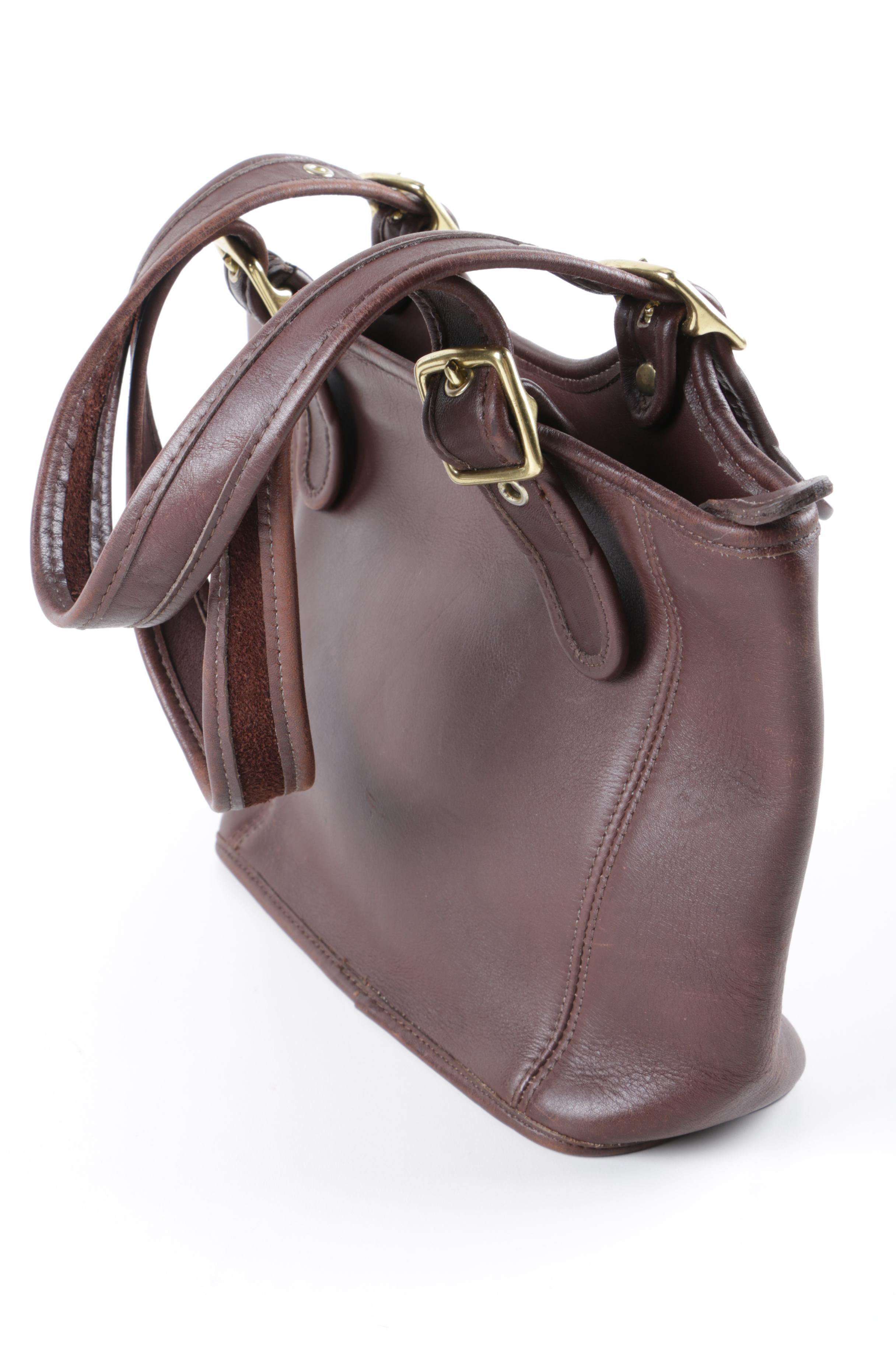 1998 Coach Legacy Brown Leather Handbag