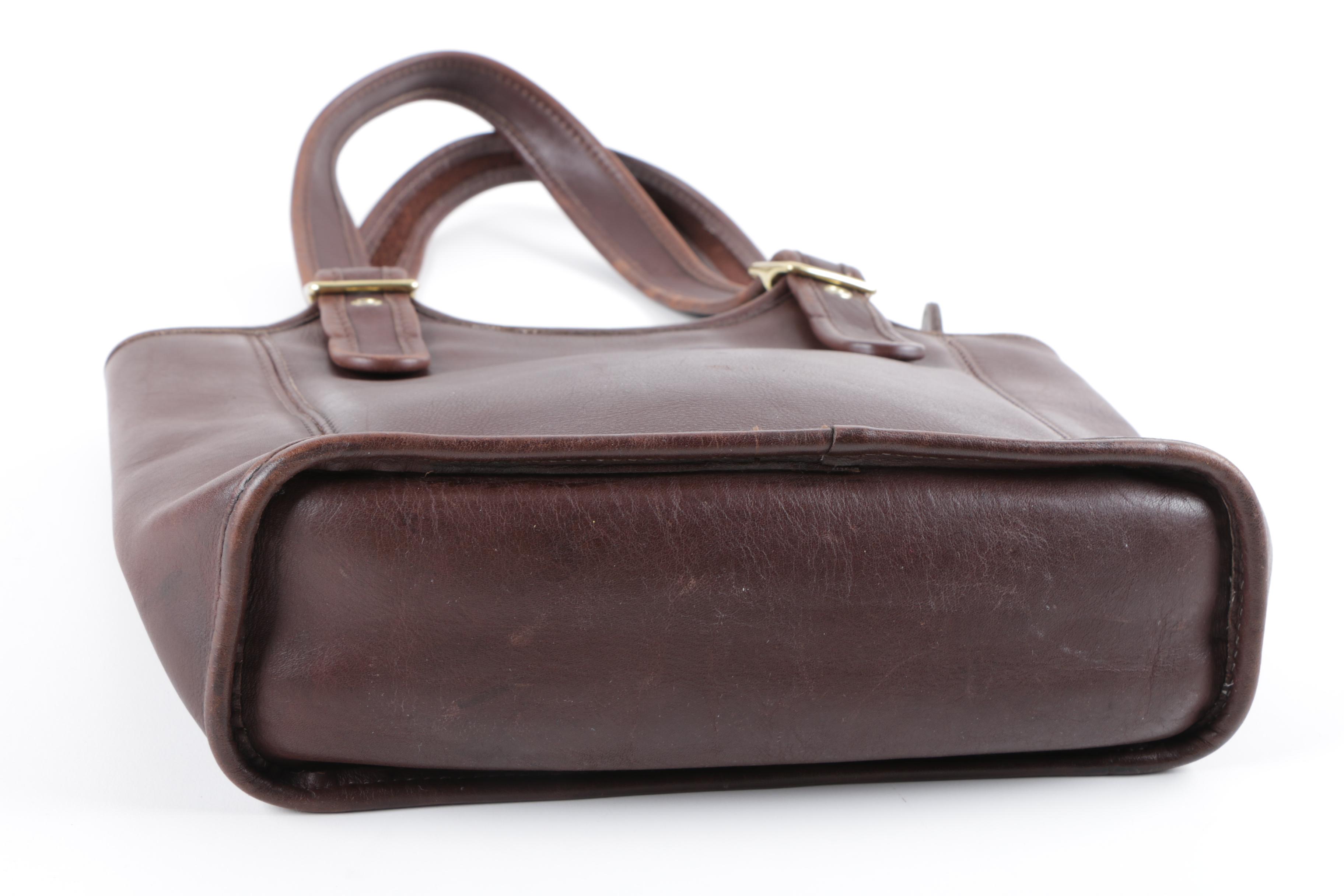 1998 Coach Legacy Brown Leather Handbag