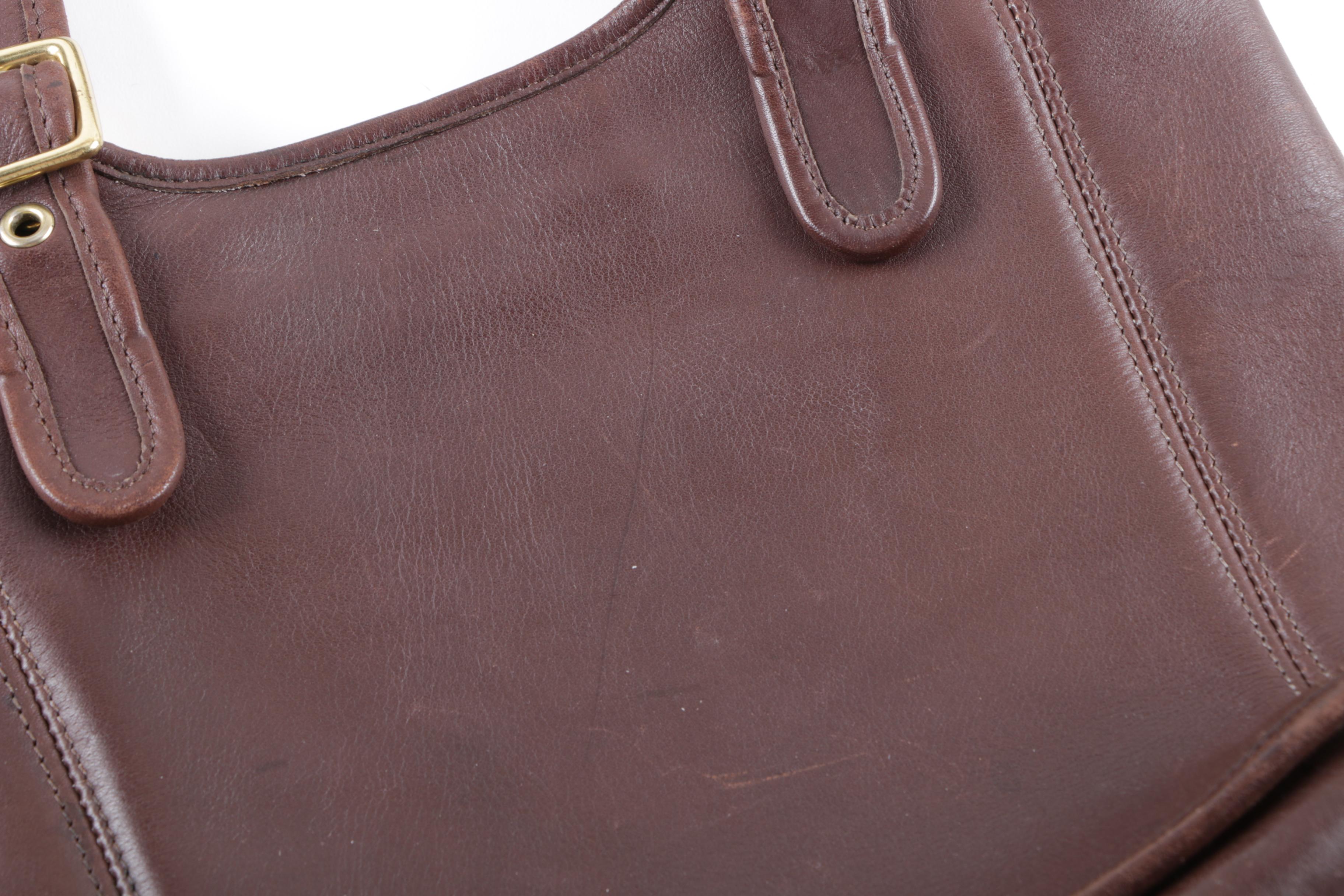 1998 Coach Legacy Brown Leather Handbag