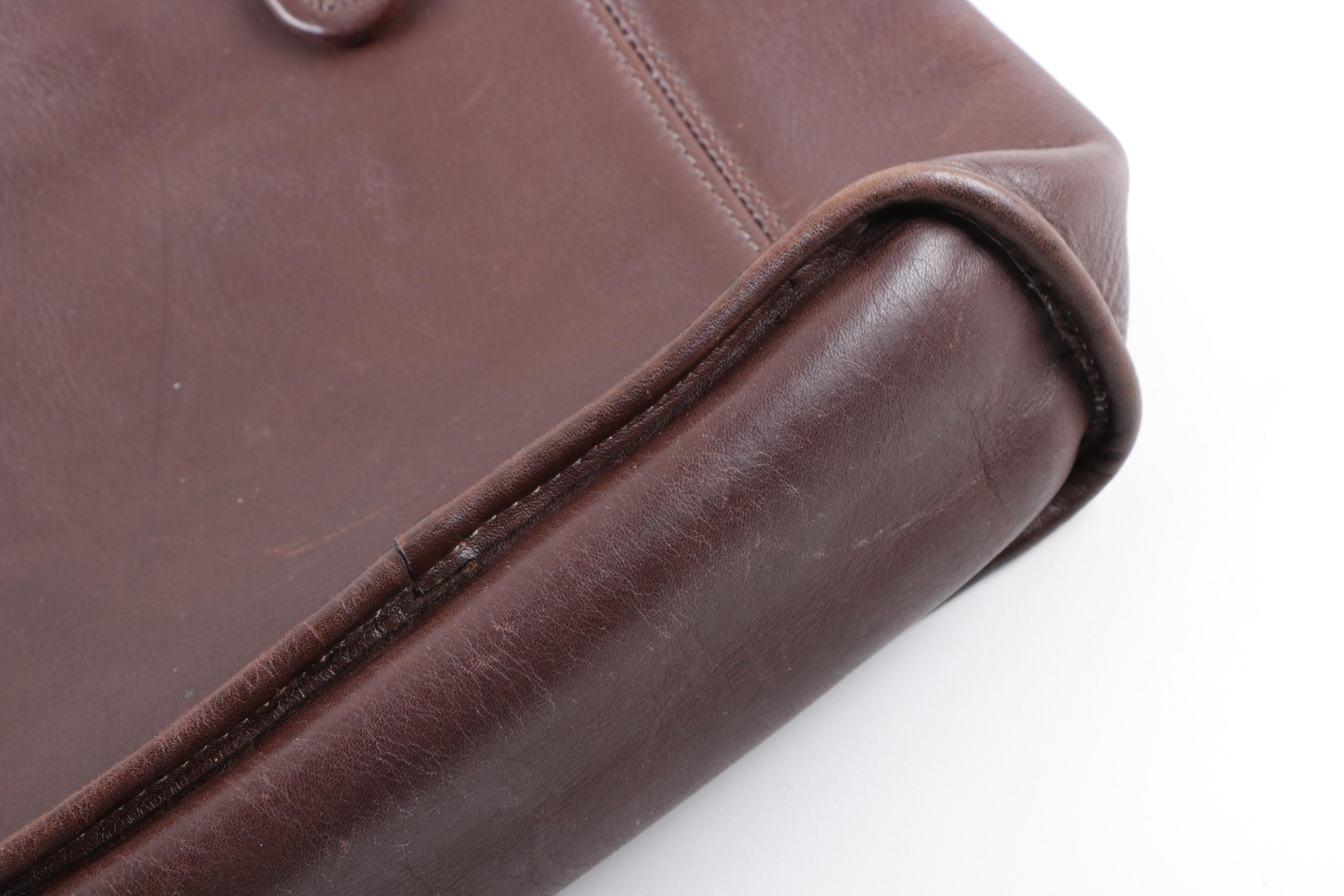 1998 Coach Legacy Brown Leather Handbag