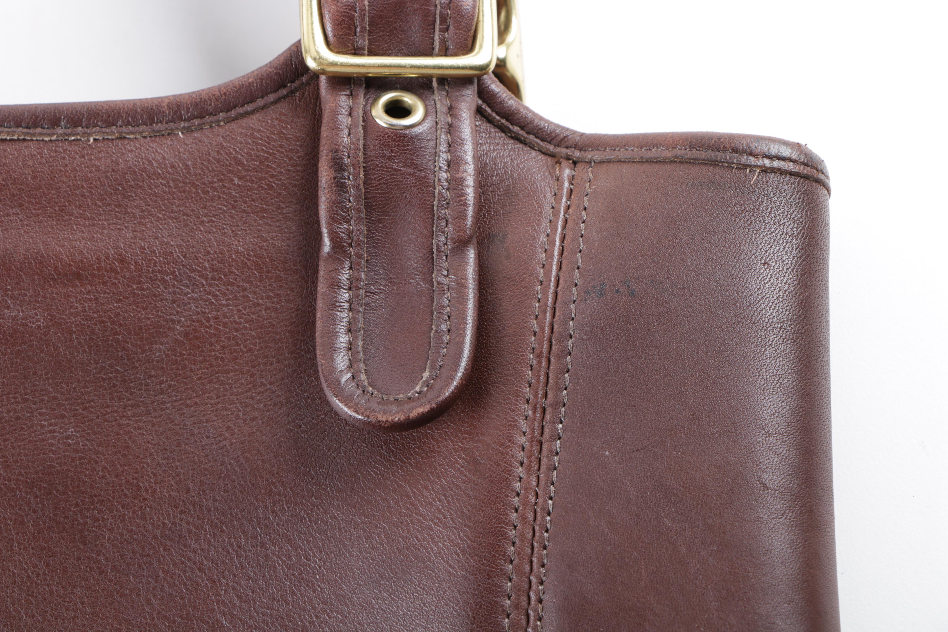 1998 Coach Legacy Brown Leather Handbag