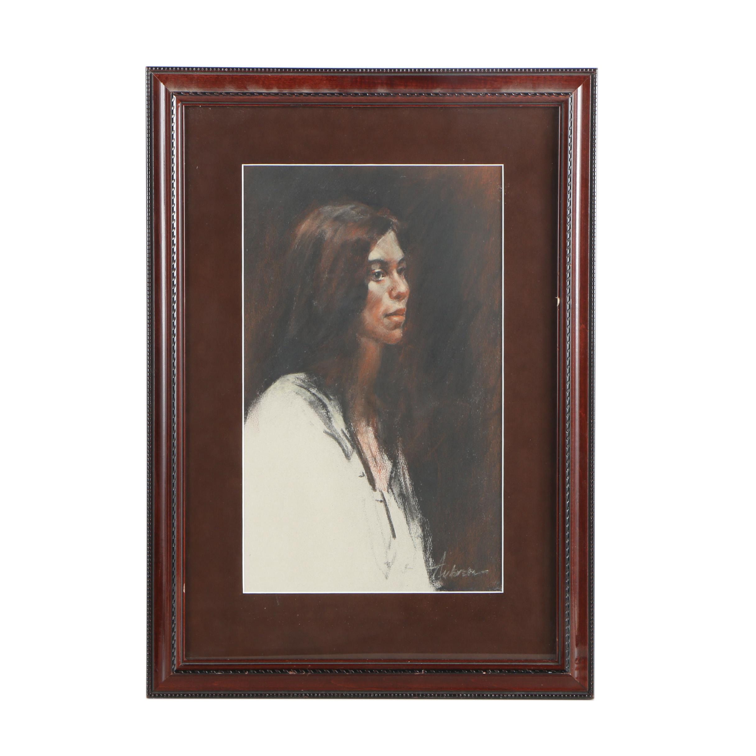 Carol Anderson Pastel Drawing