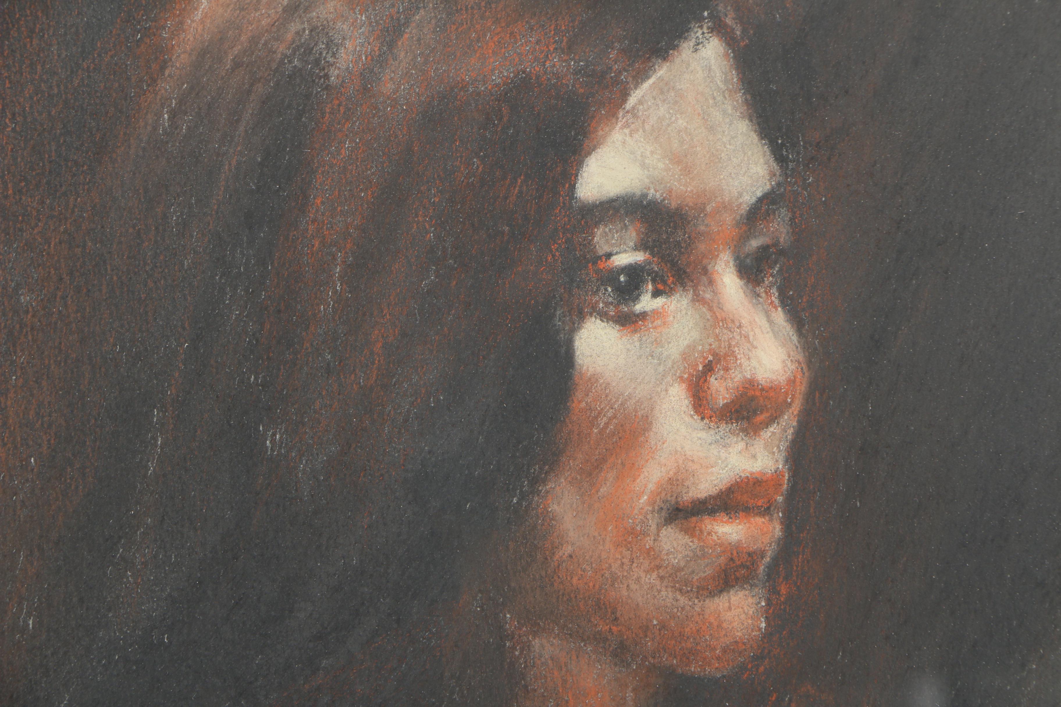 Carol Anderson Pastel Drawing
