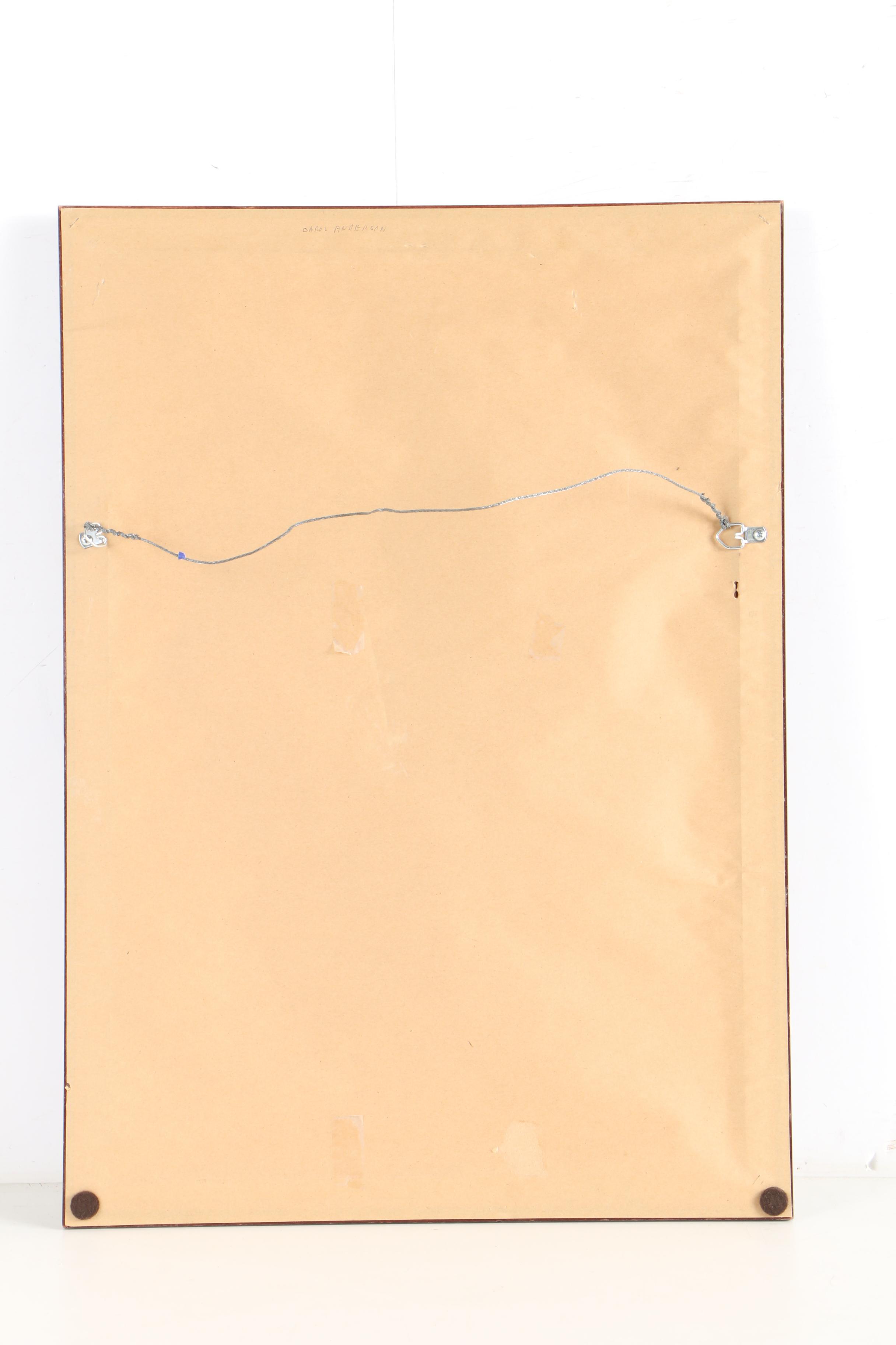 Carol Anderson Pastel Drawing