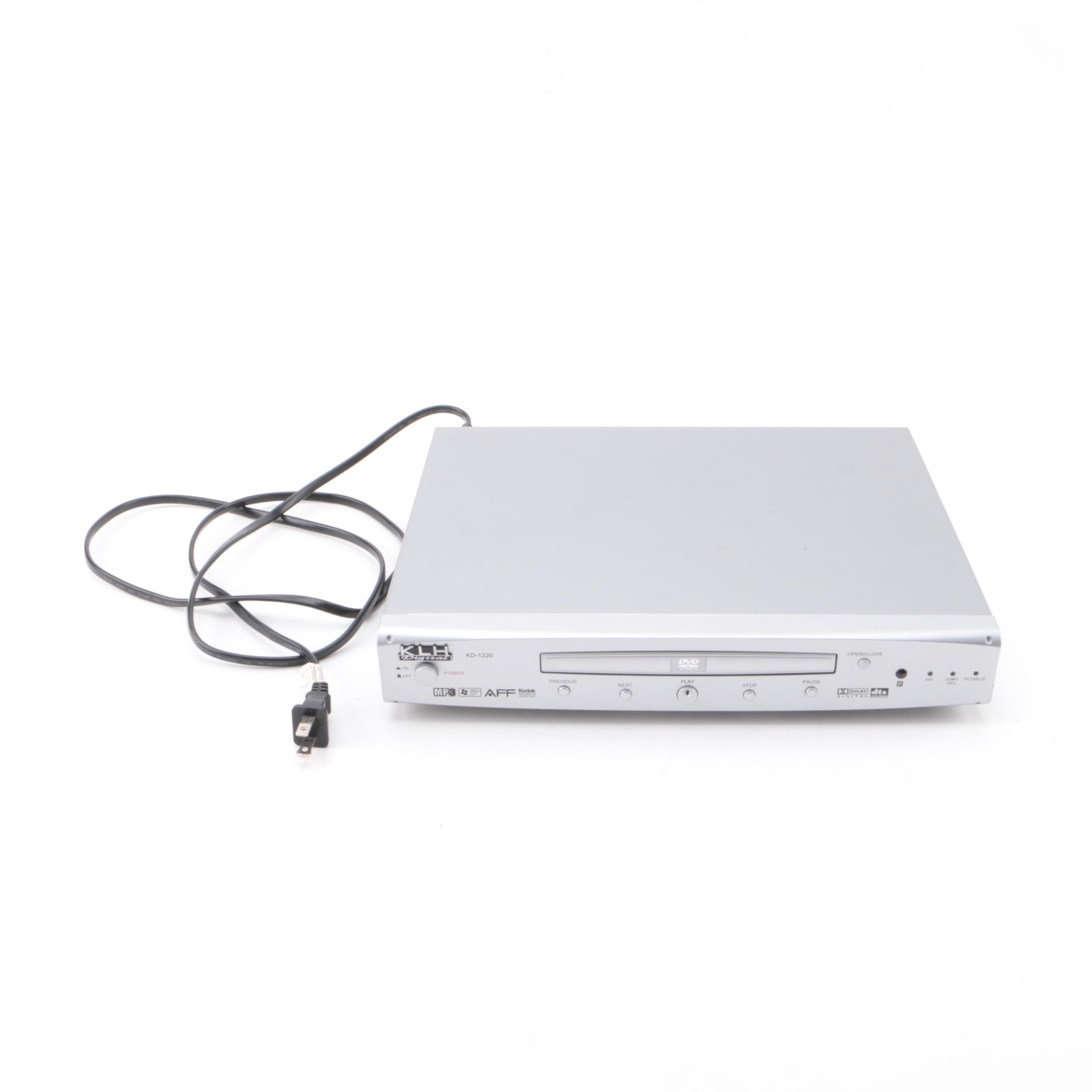 KLH Digital KD-1220 DVD Player