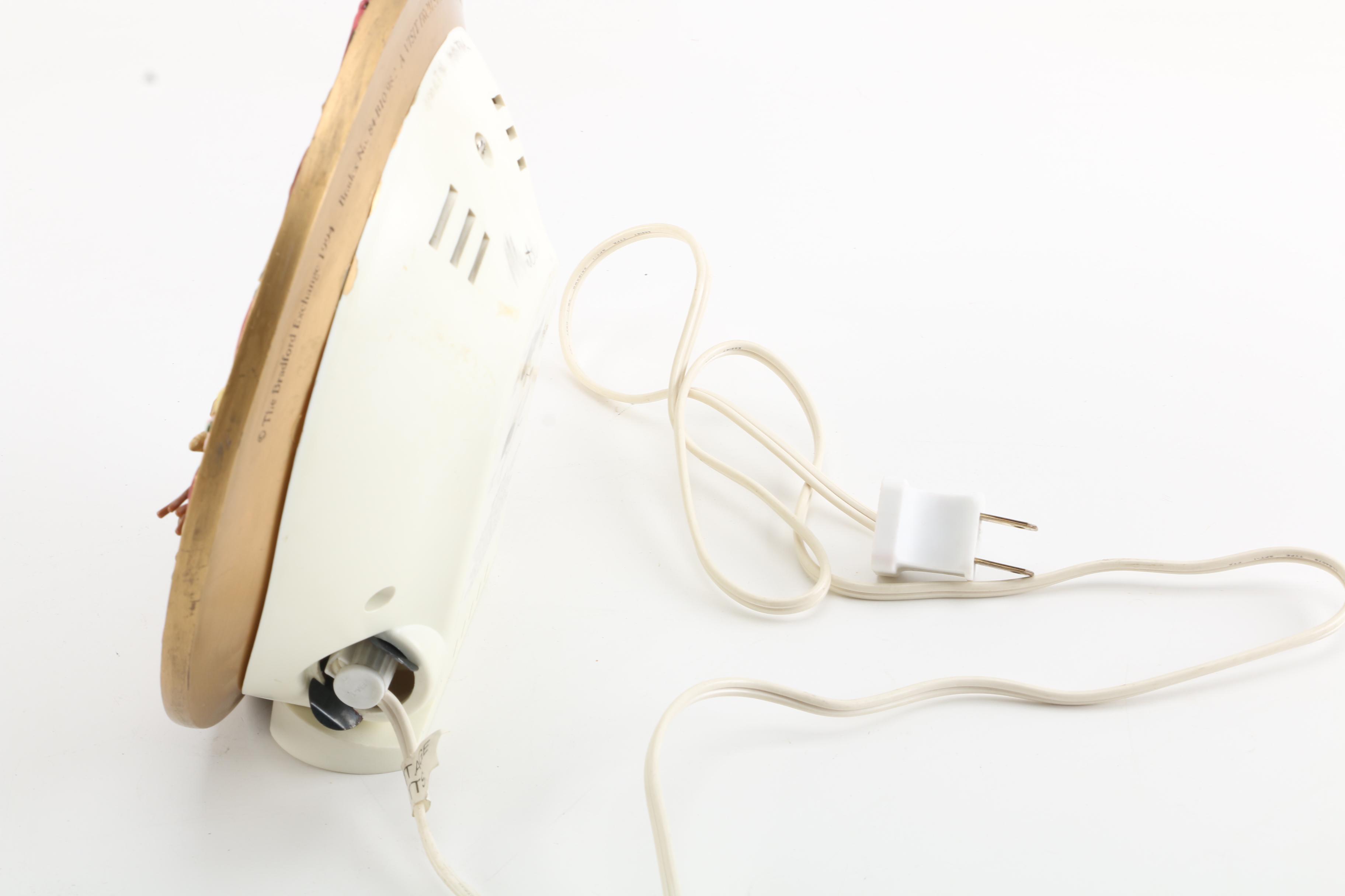 1994 The Bradford Exchange "Up to the Housetop" Musical Plate