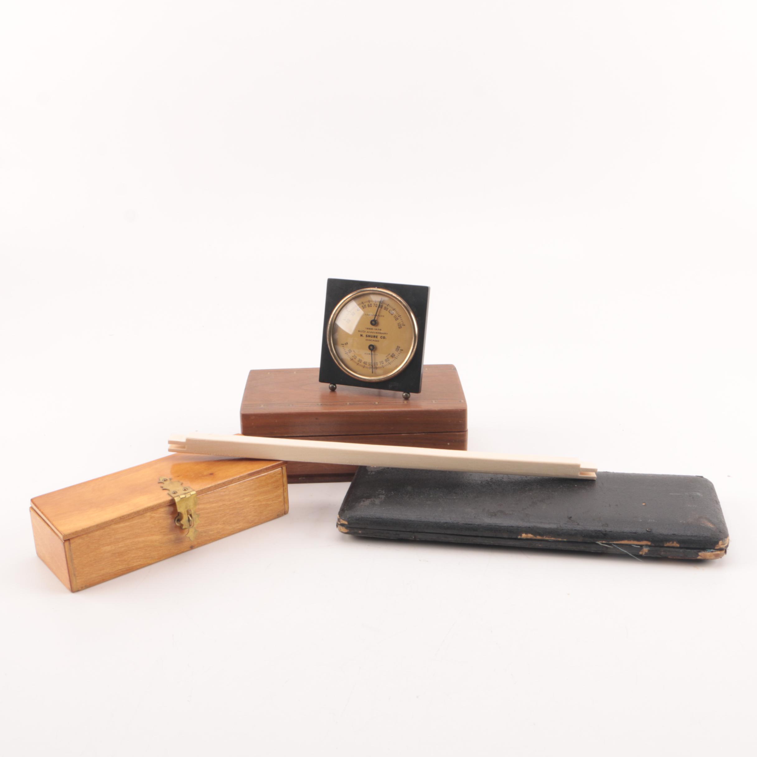 Drafting Tools, Sewing Weights and Other Office Decor and Collectibles