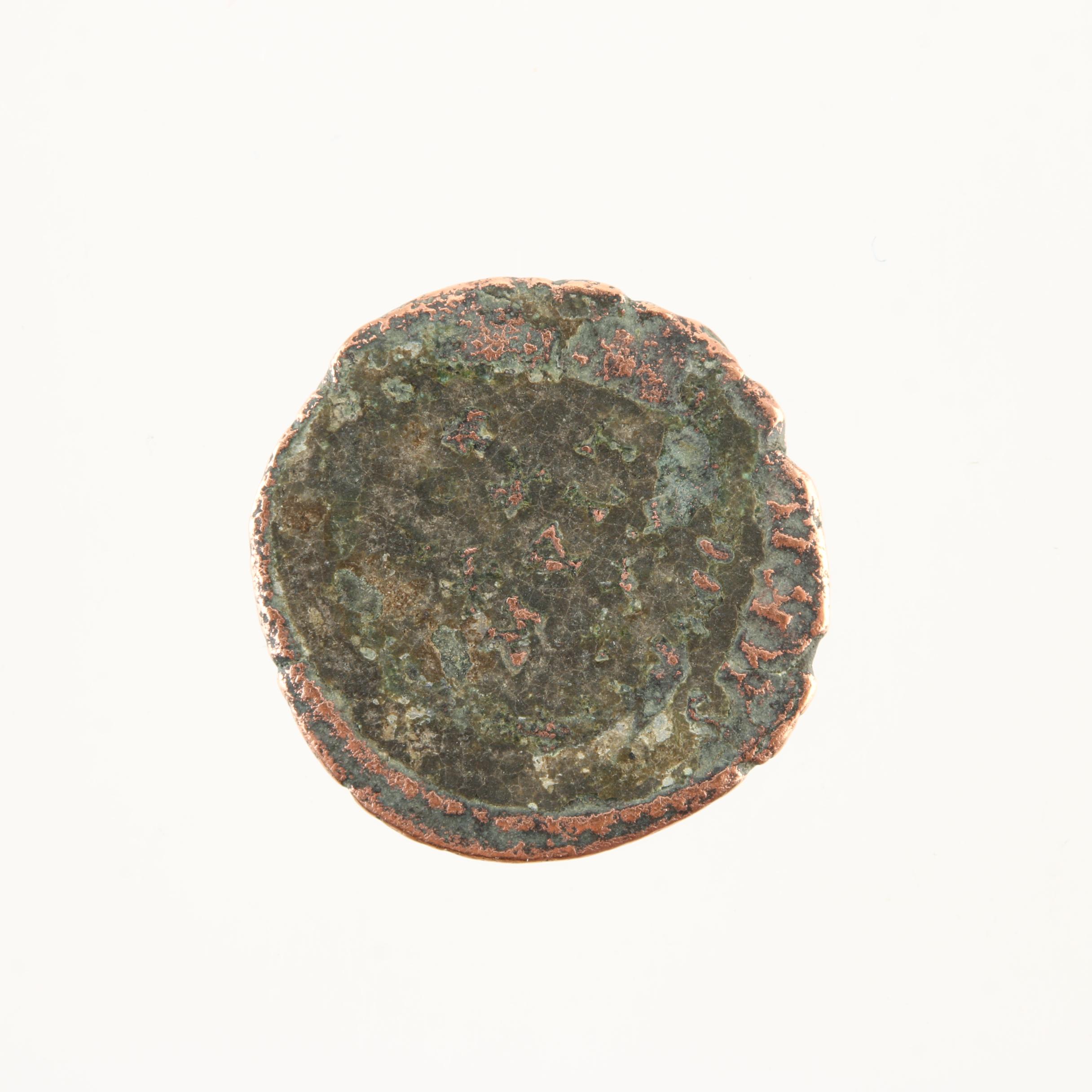 Ten Ancient Roman Imperial Bronze Coins from Constantine the Great's Era