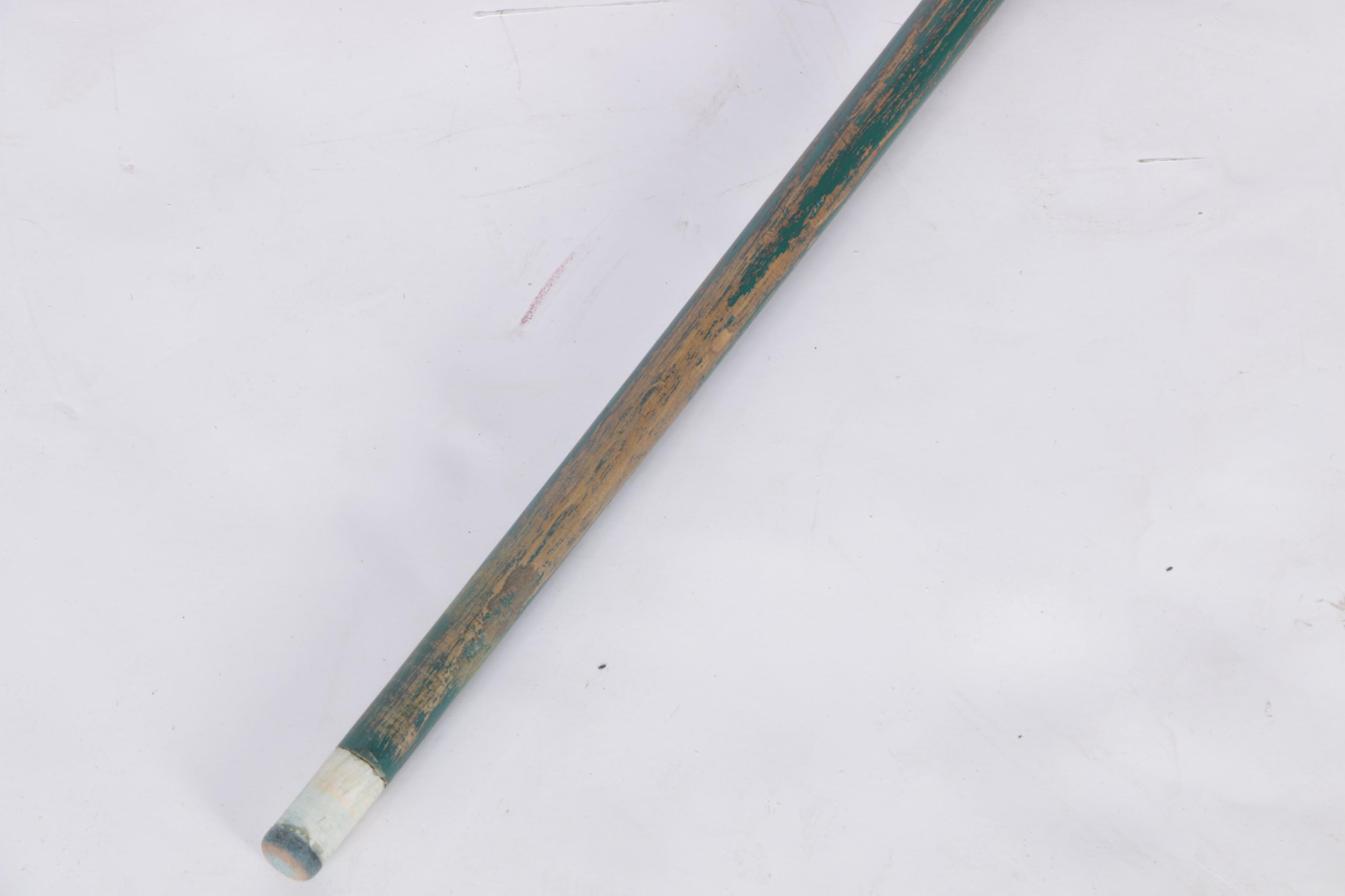 Vintage Japanese Carved Walking Stick and Pool Cue