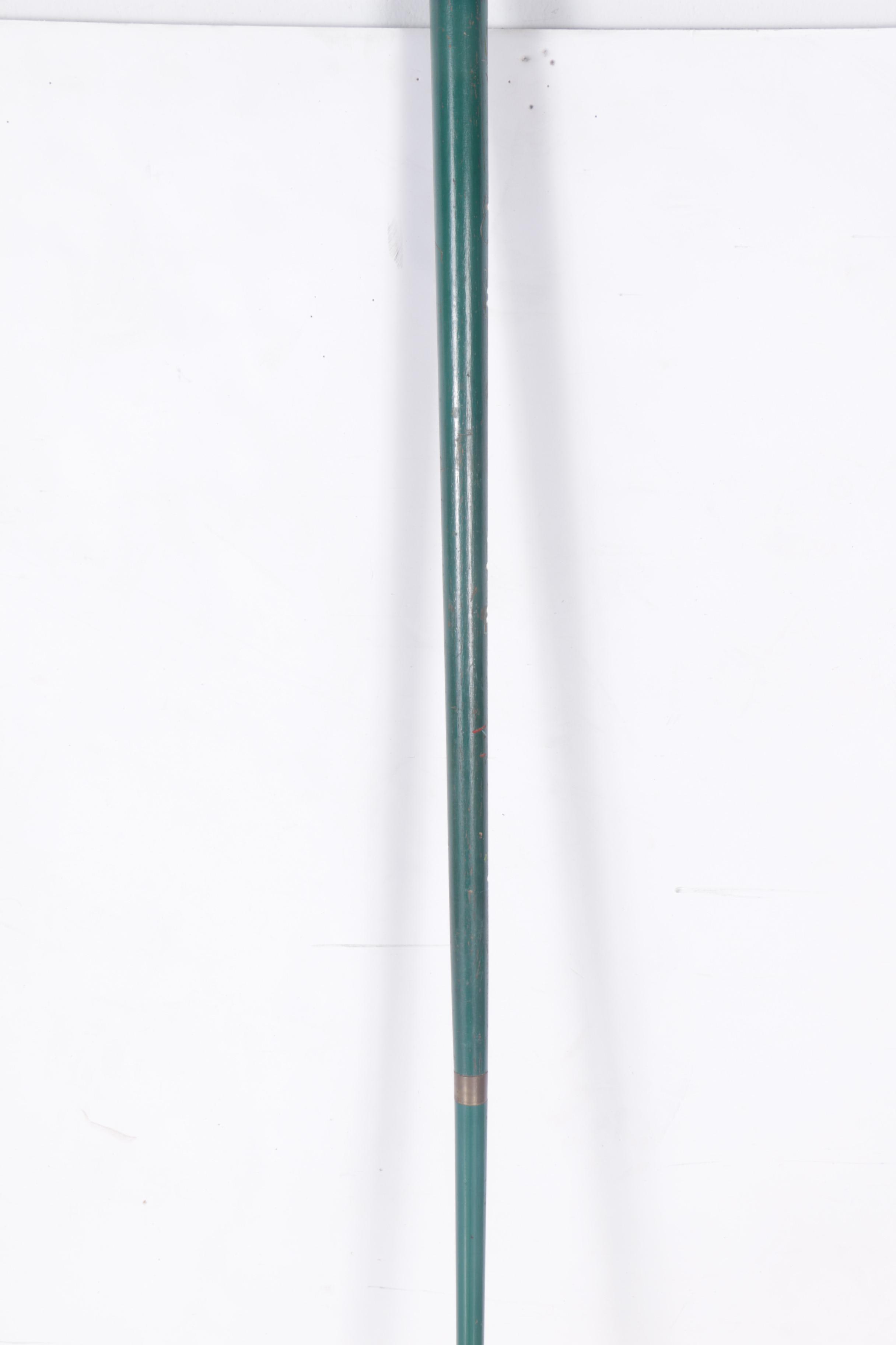 Vintage Japanese Carved Walking Stick and Pool Cue