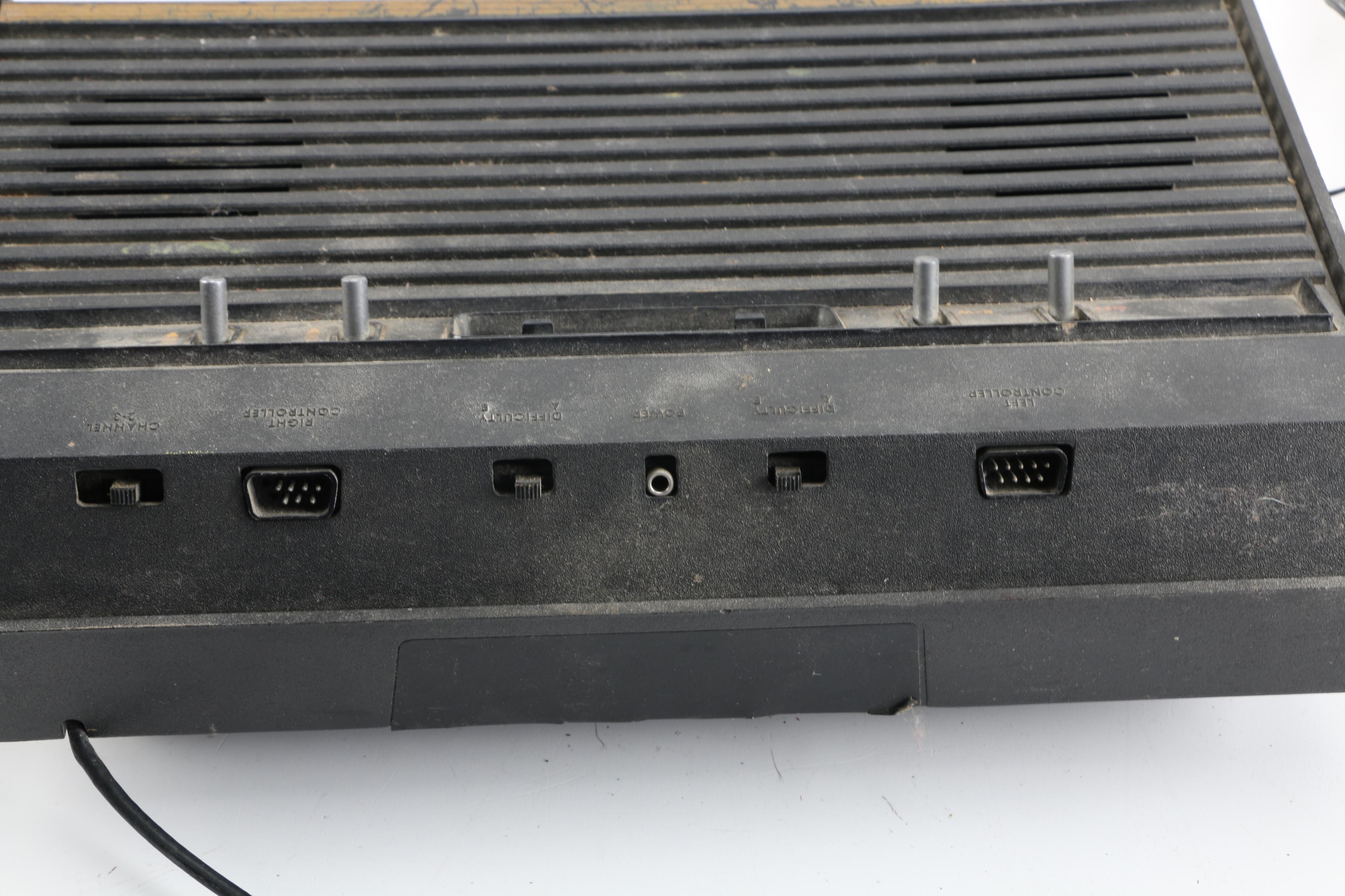 Vintage Atari 2600 Video Computer System with Games
