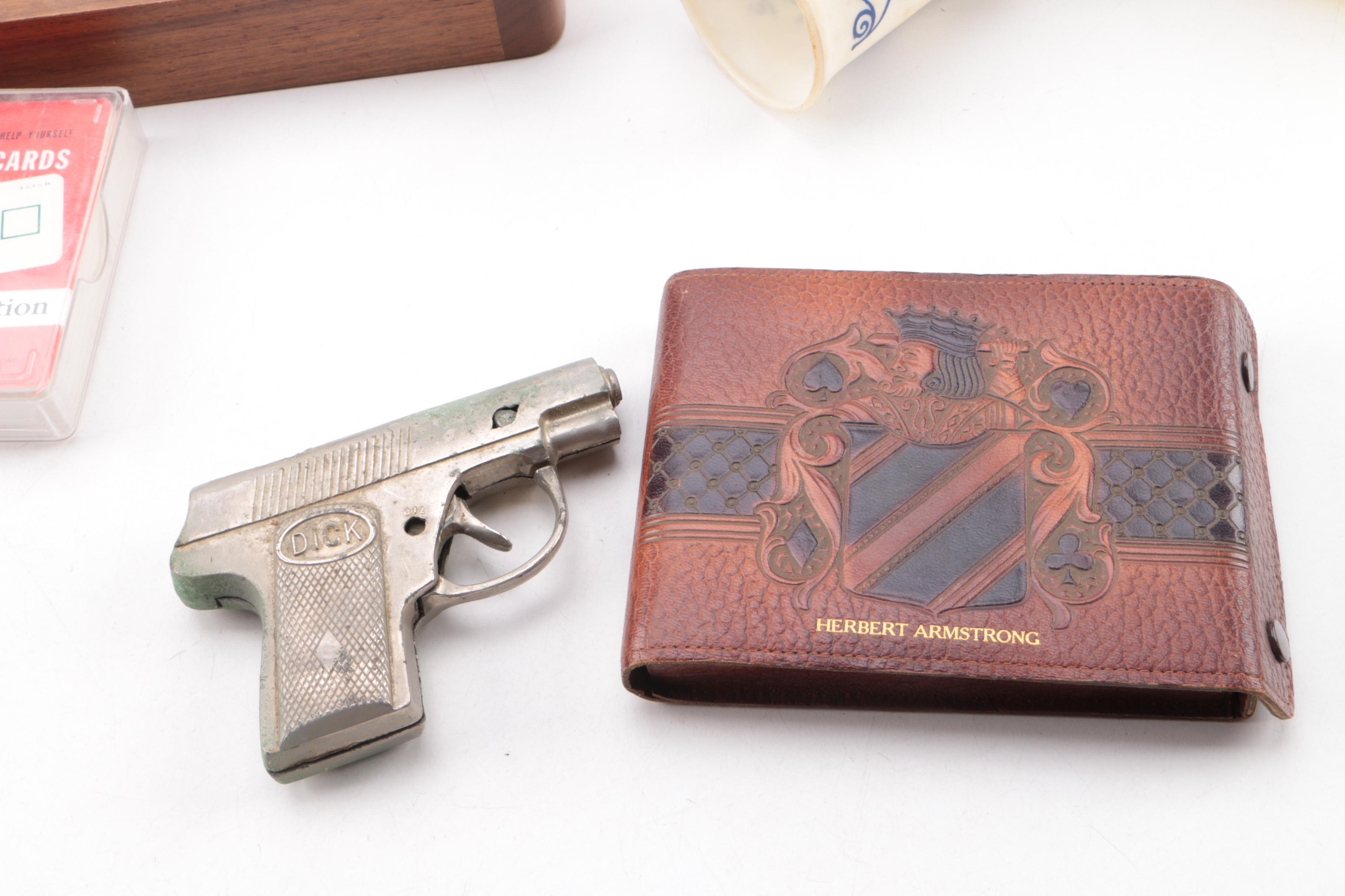 Vintage Children's Toys Including Hubley "Dick Tracy" Cap Gun