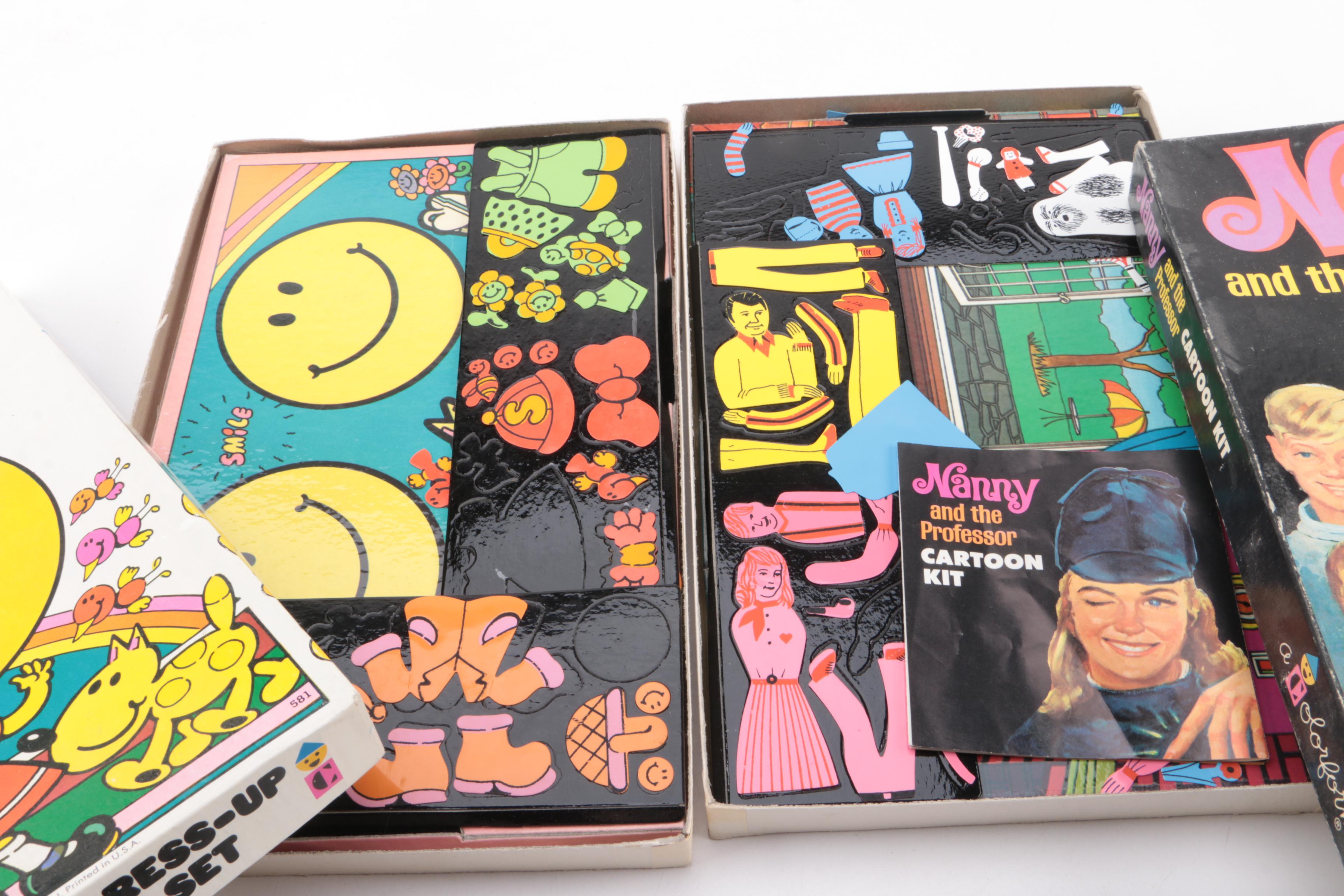 Vintage Children's Toys Including Hubley "Dick Tracy" Cap Gun