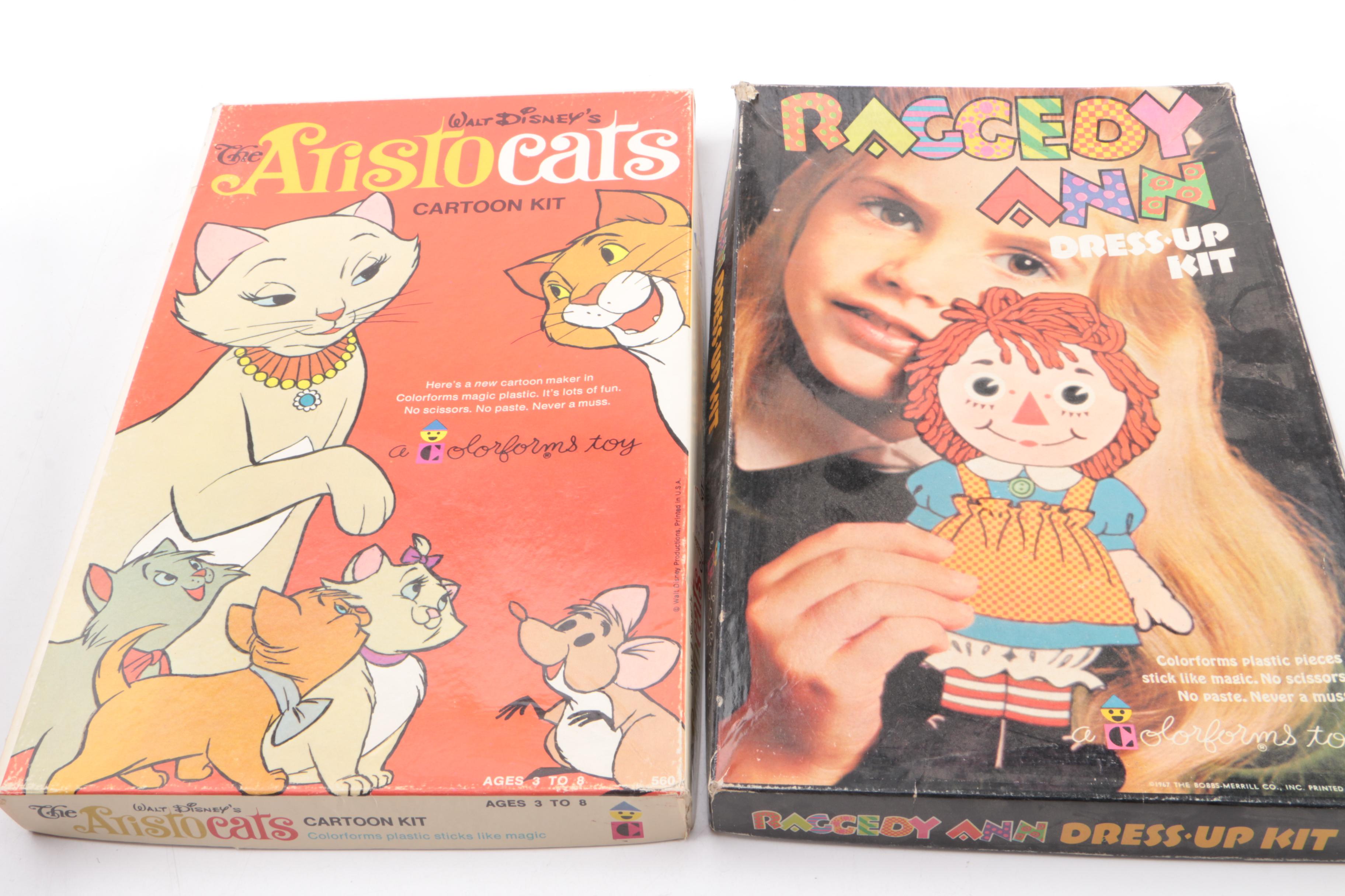 Vintage Children's Toys Including Hubley "Dick Tracy" Cap Gun