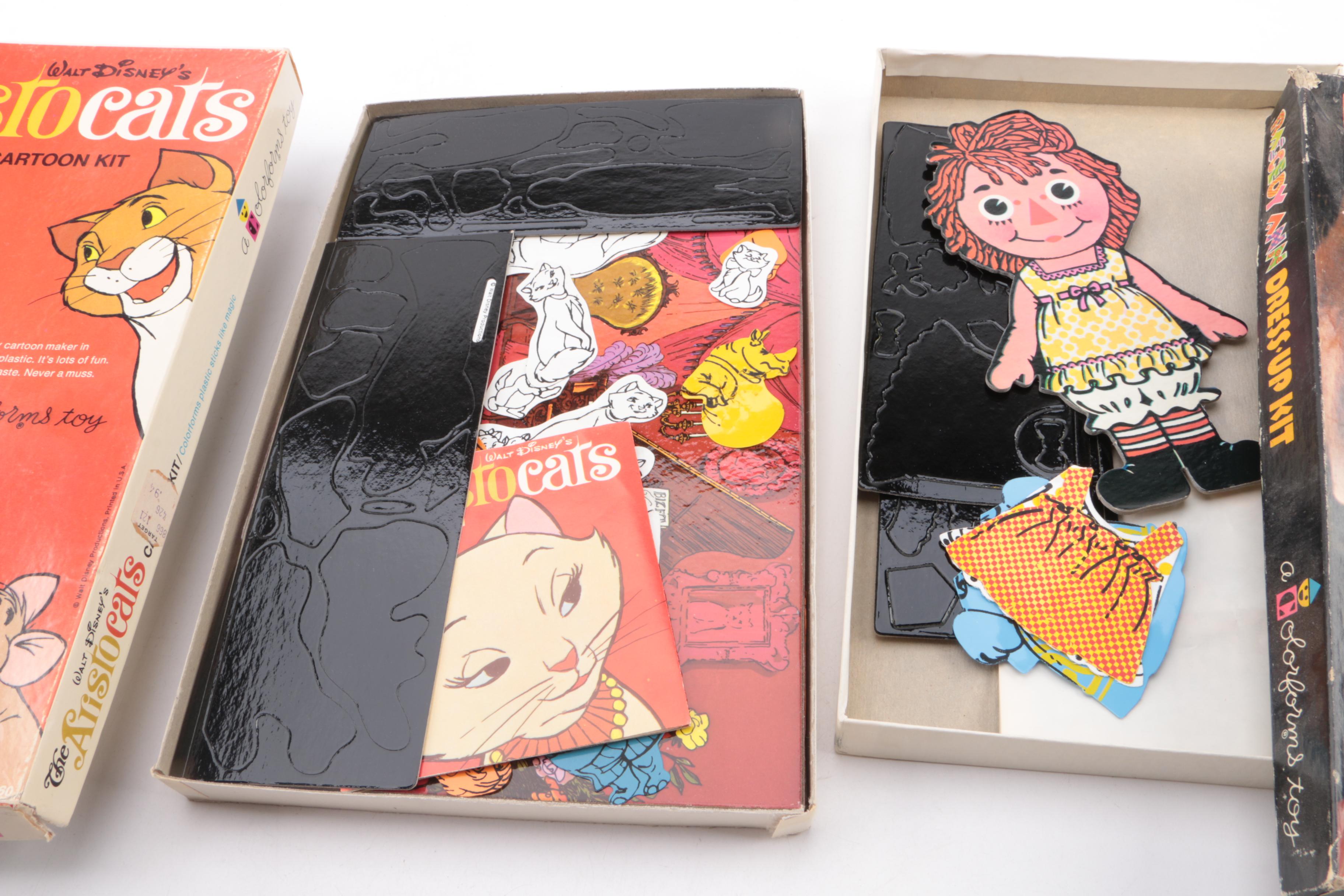 Vintage Children's Toys Including Hubley "Dick Tracy" Cap Gun