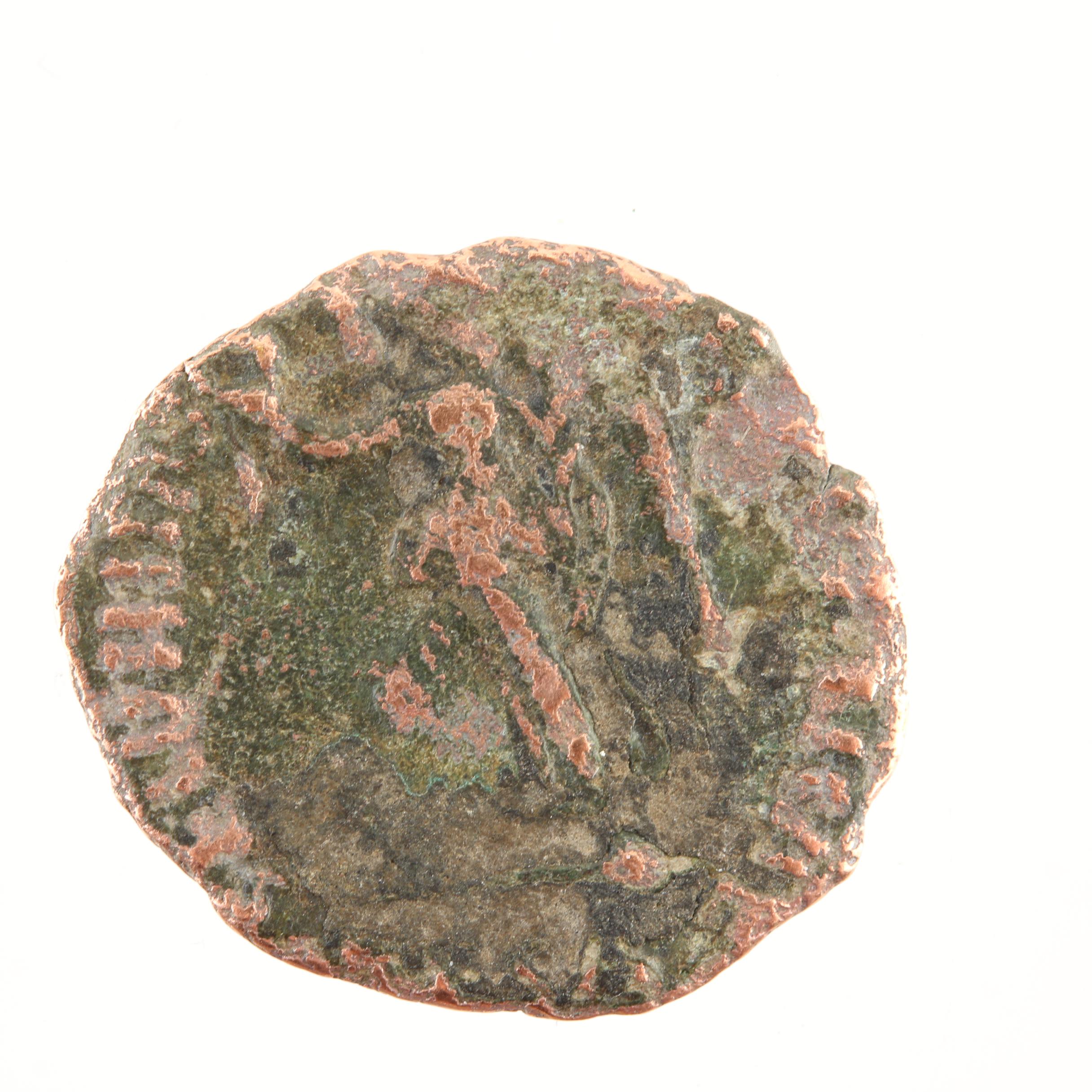 Ten Ancient Roman Imperial Bronze Coins from Constantine the Great's Era