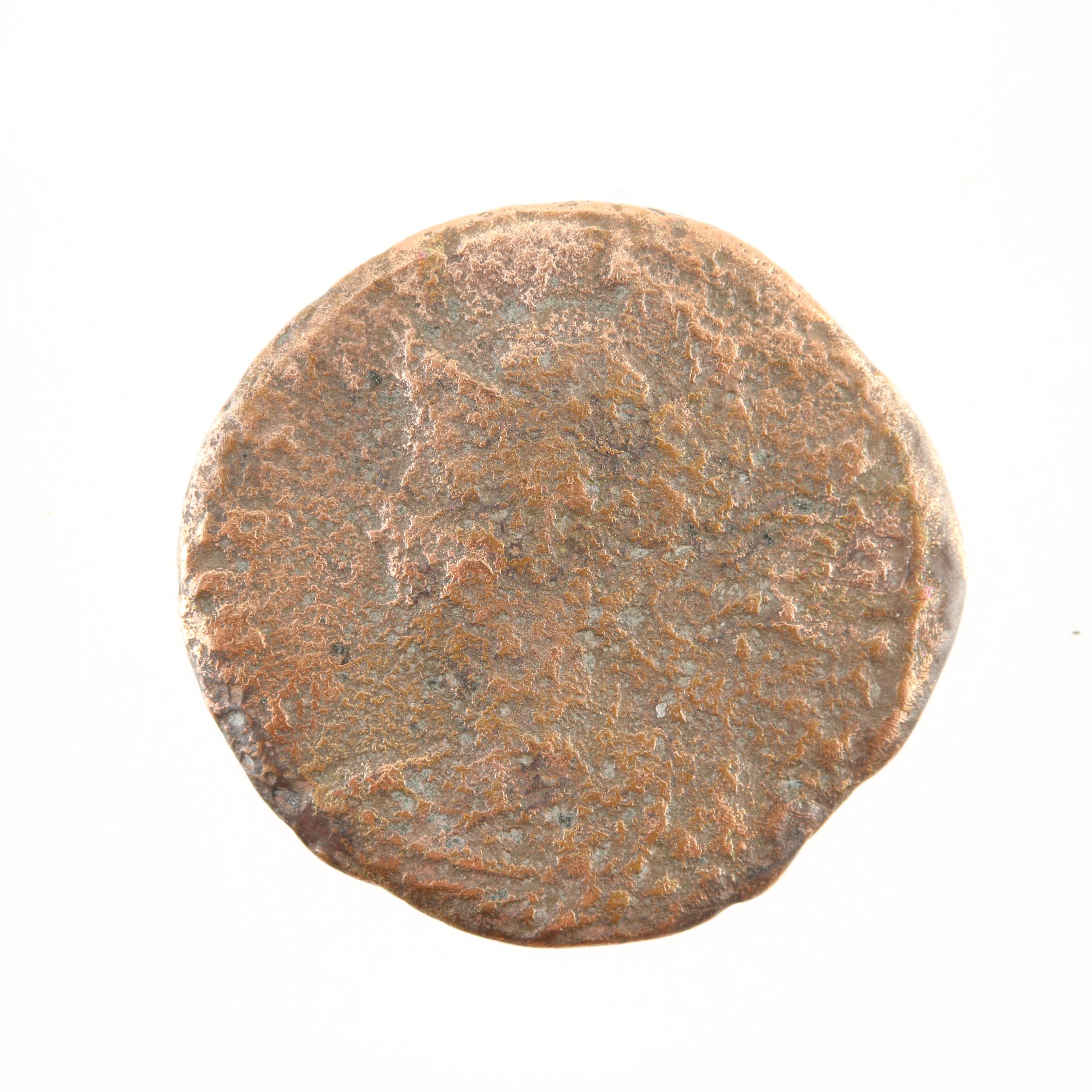 Ten Ancient Roman Imperial Bronze Coins from Constantine the Great's Era