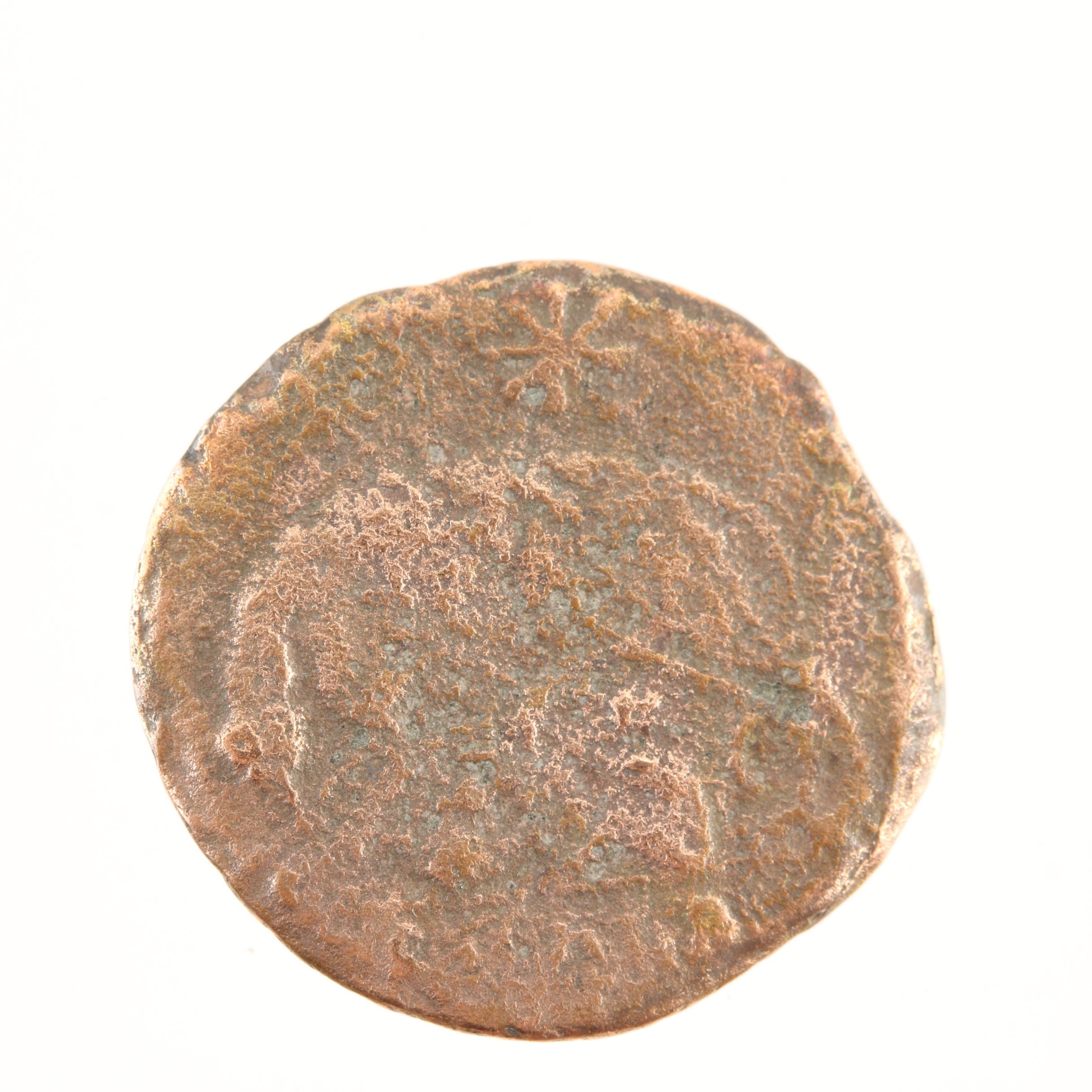 Ten Ancient Roman Imperial Bronze Coins from Constantine the Great's Era